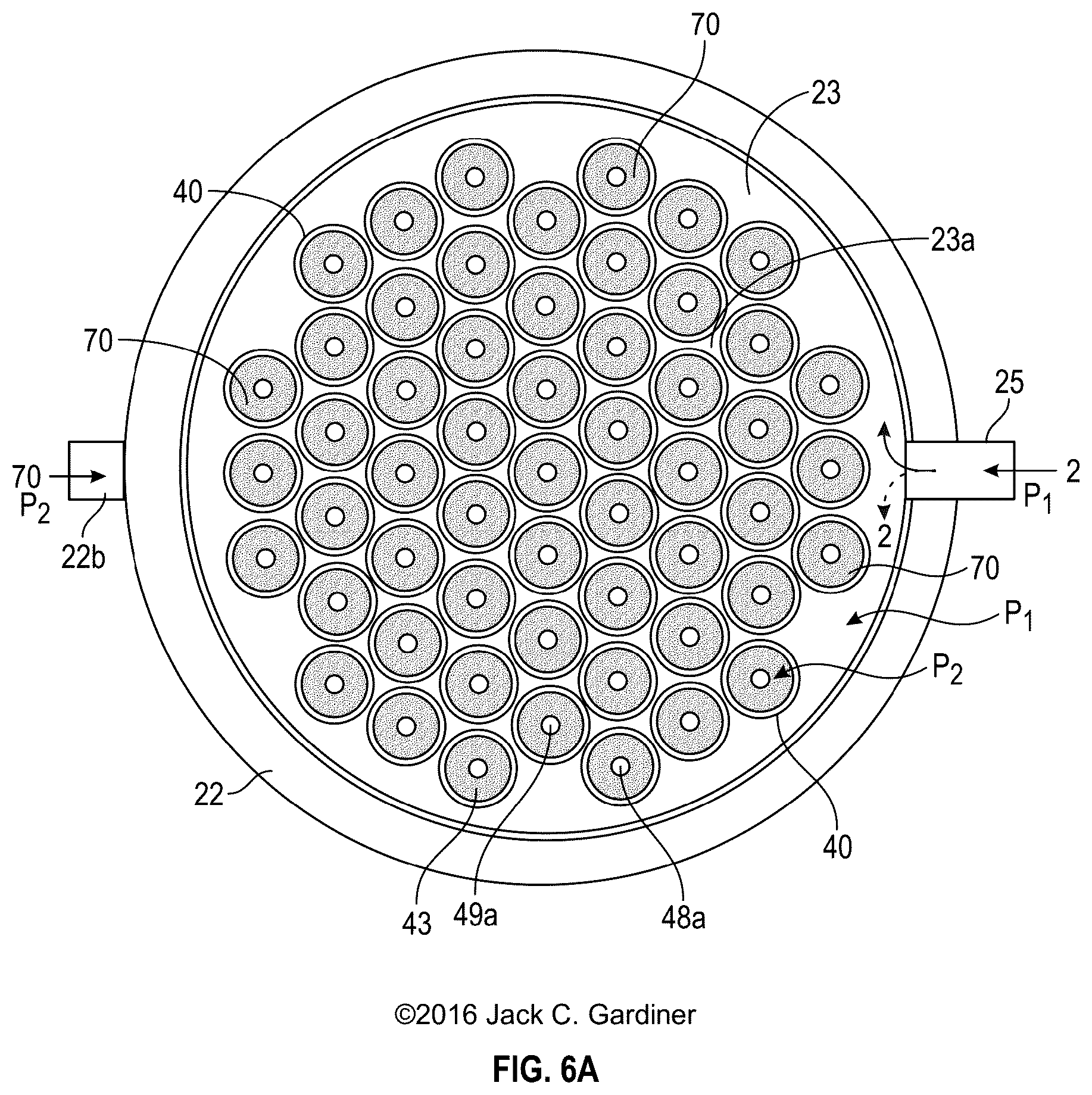Patent US12551849 Figure 5 – System and method for reducing the dissolved solids of a non-potable aqueous flow