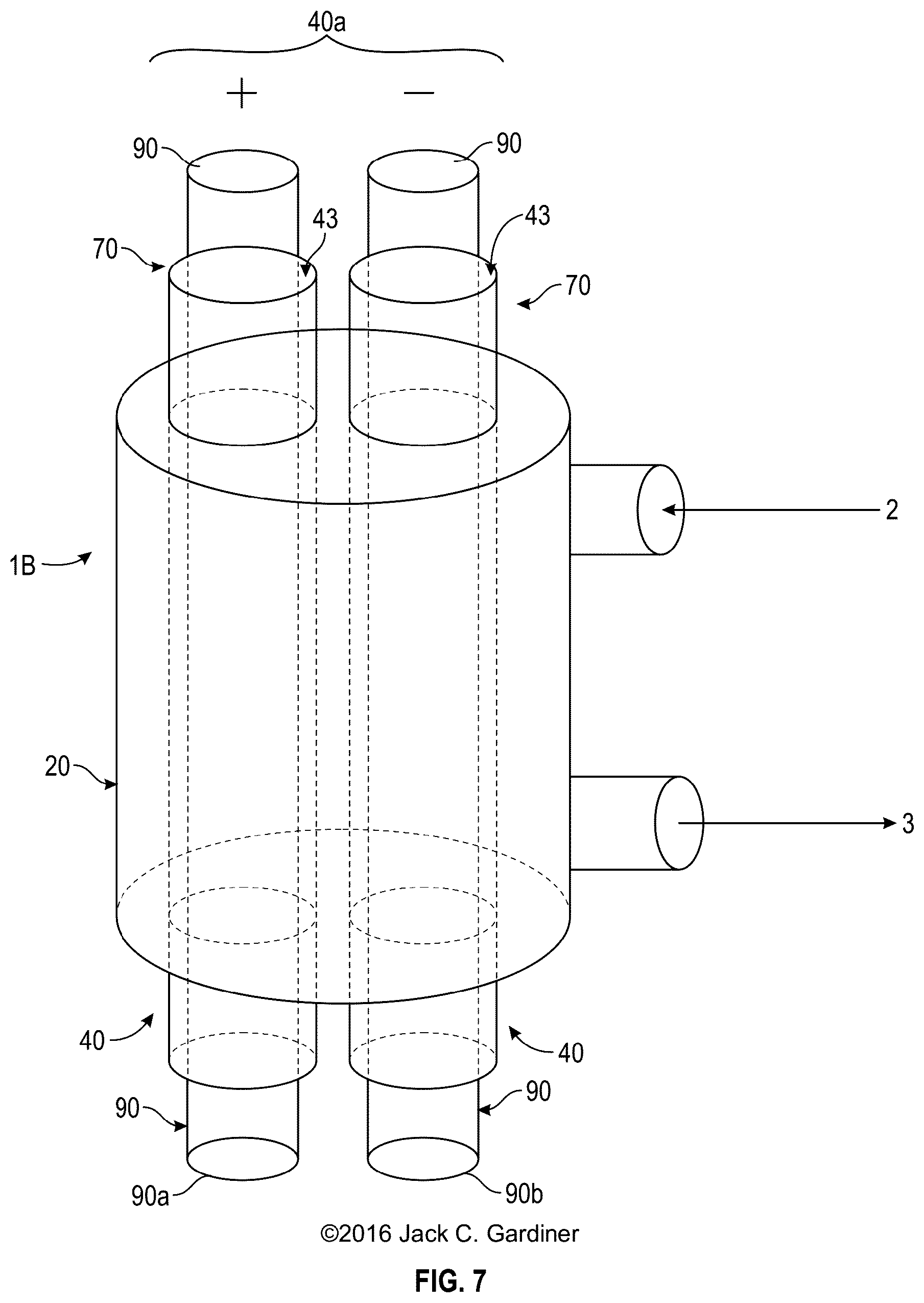 Patent US12551849 Figure 7 – System and method for reducing the dissolved solids of a non-potable aqueous flow