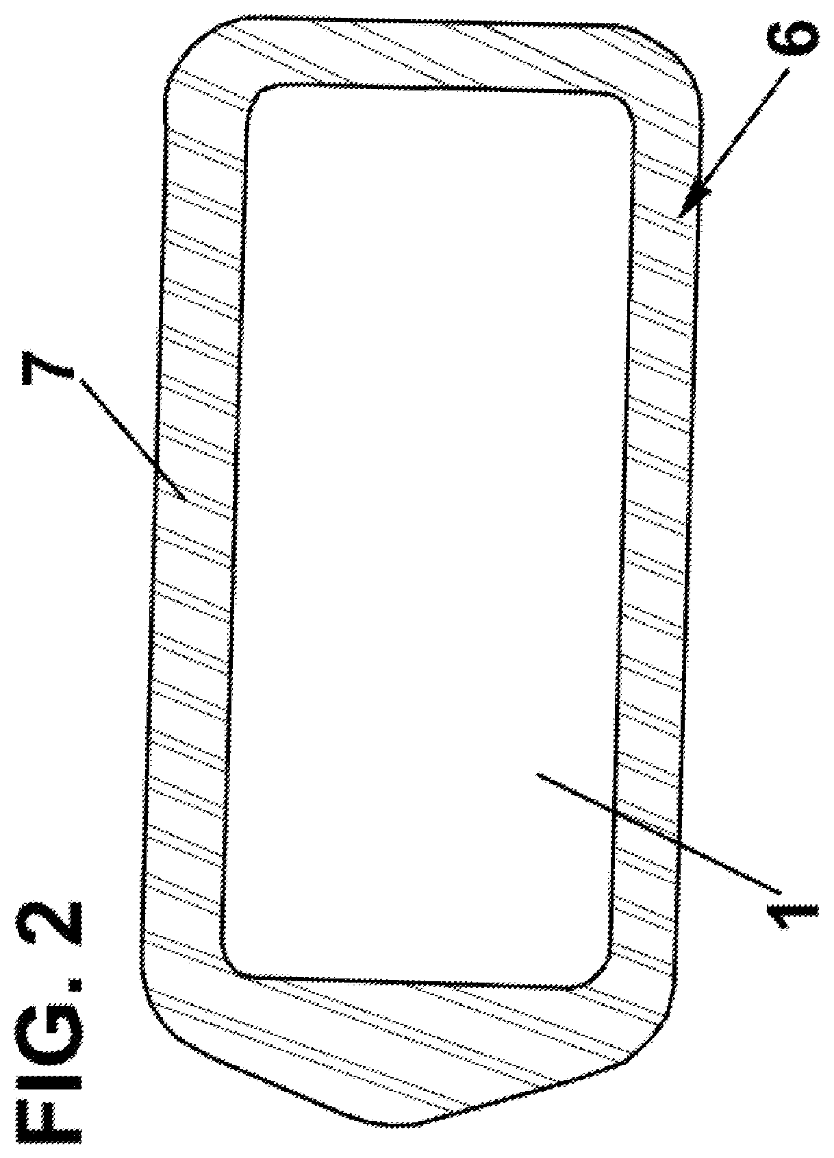 Patent US12551855 Figure 2 – Container for diffusing volatile substances
