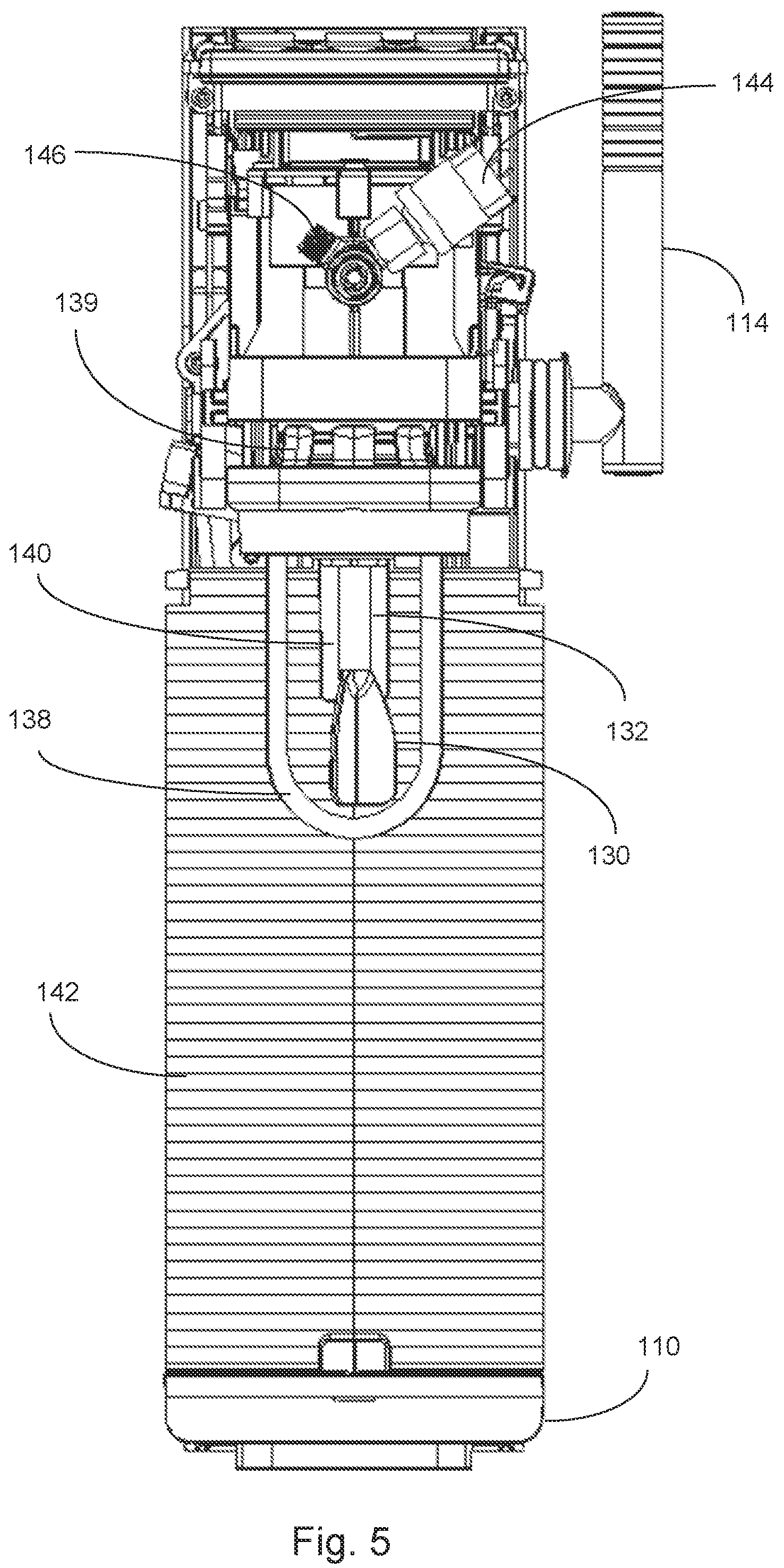 Patent US12551857 Figure 5 – Carbonation machine and method for carbonating various liquids