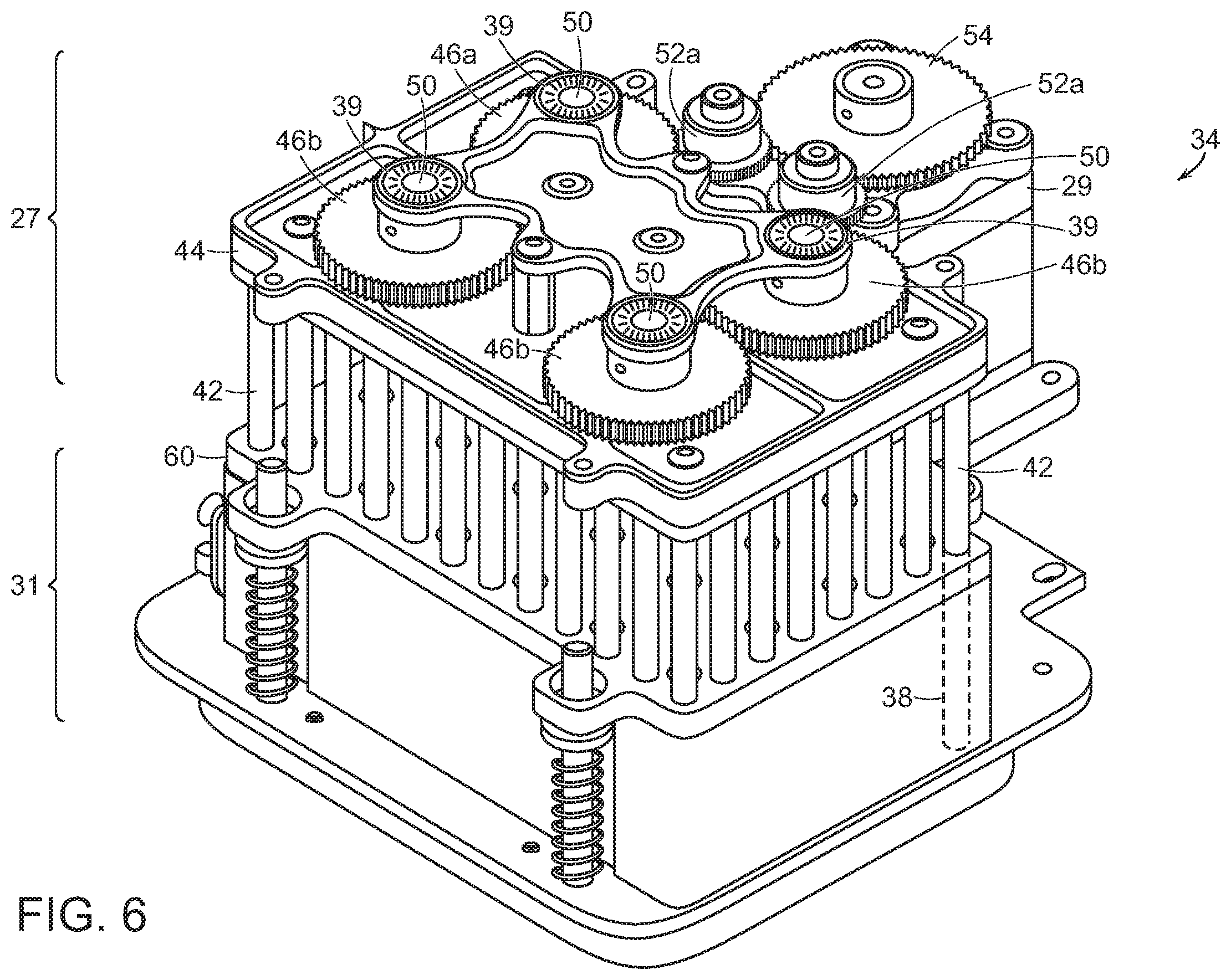 Patent US12551881 Figure 6 – Multichannel air displacement pipettor