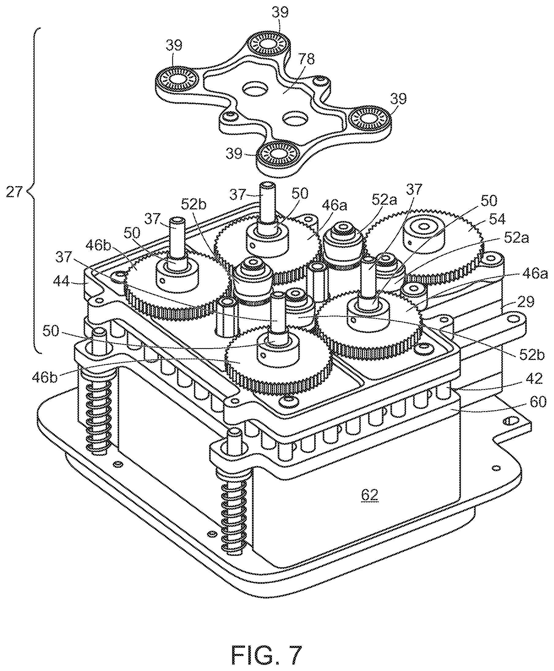 Patent US12551881 Figure 7 – Multichannel air displacement pipettor