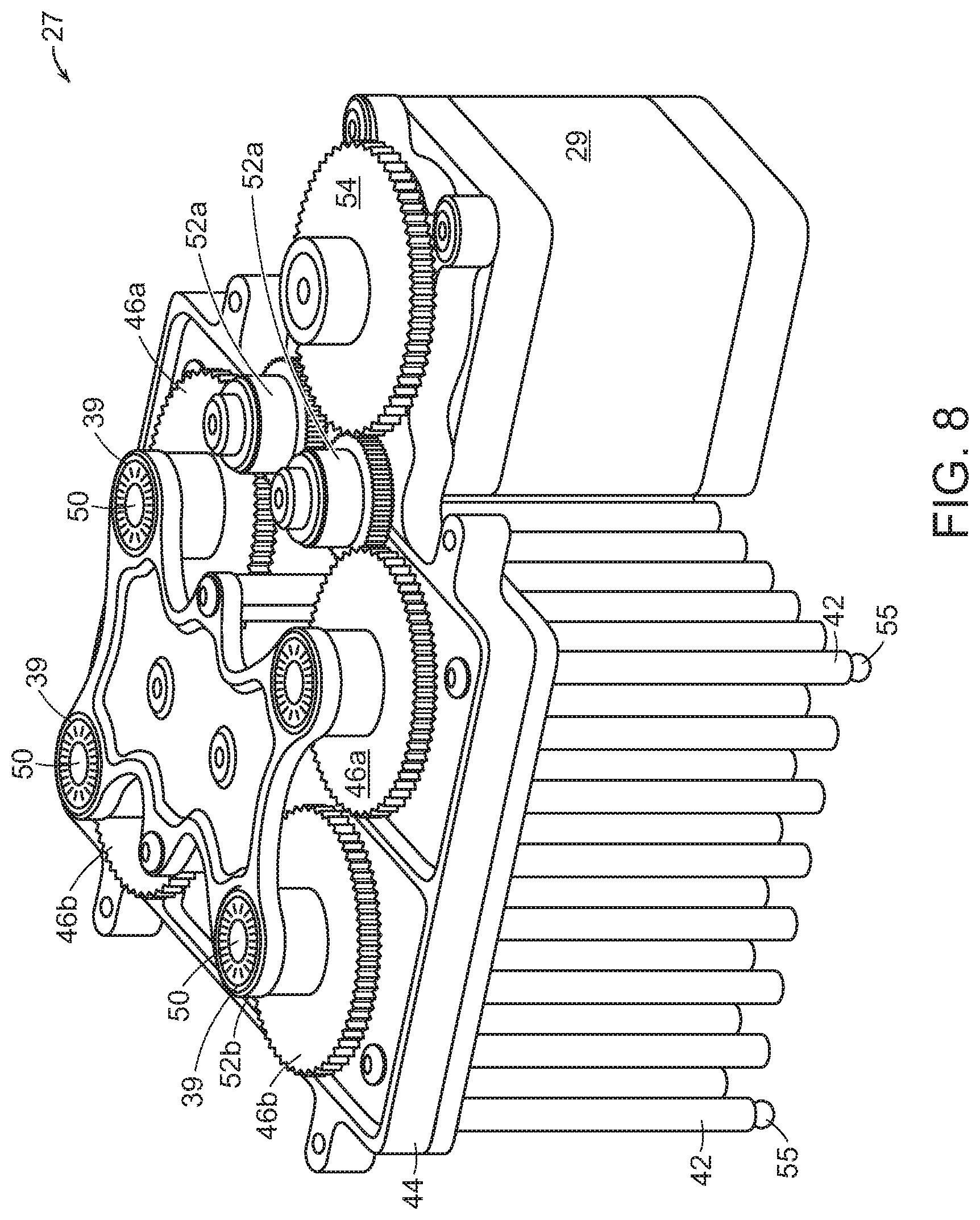 Patent US12551881 Figure 8 – Multichannel air displacement pipettor