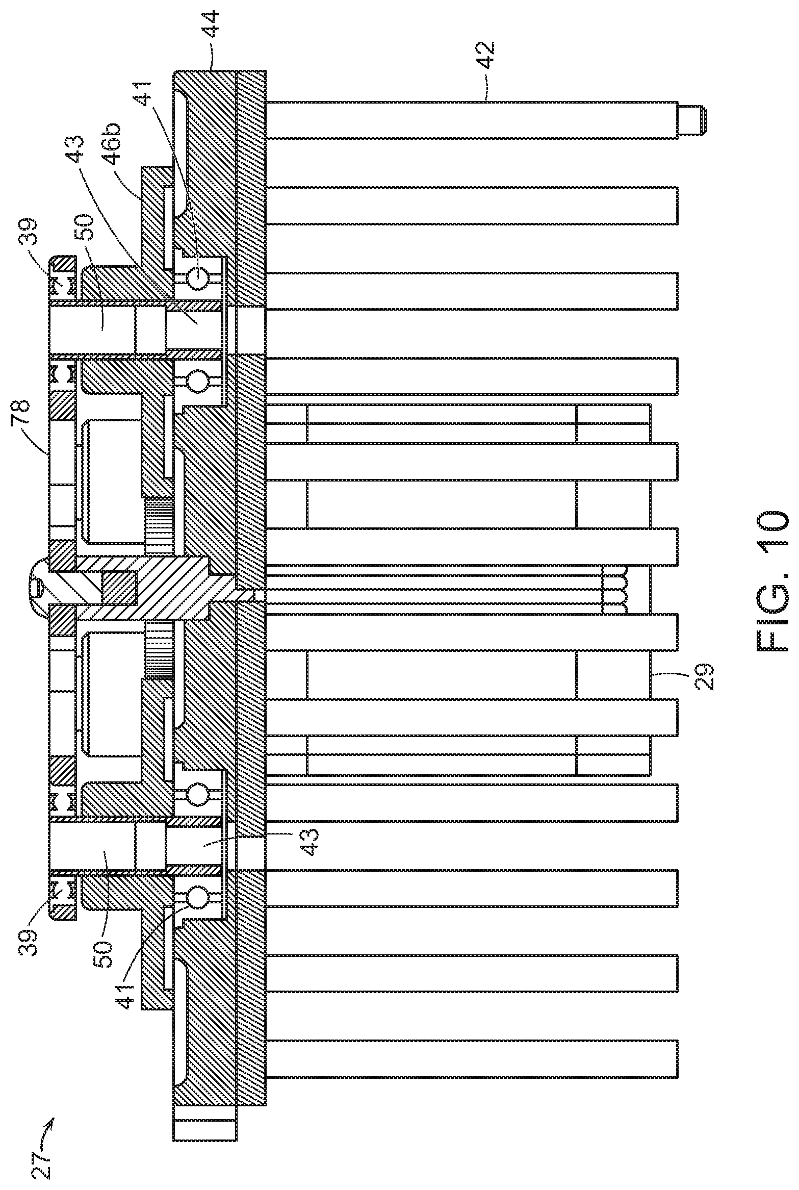 Patent US12551881 Figure 10 – Multichannel air displacement pipettor