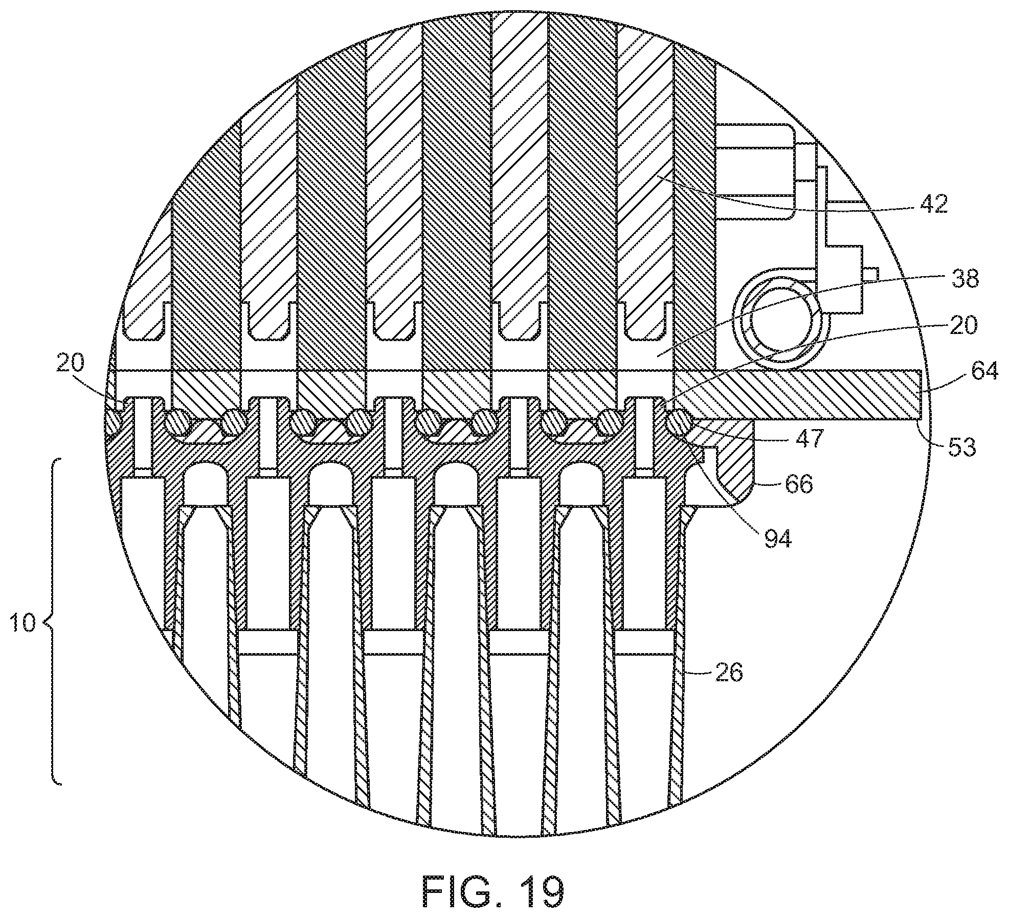 Patent US12551881 Figure 19 – Multichannel air displacement pipettor