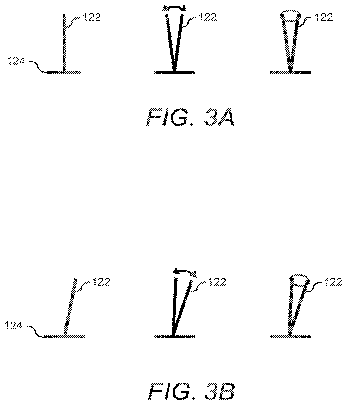 Patent US12551883 Figure 3 – Magnetic-based actuation mechanisms for and methods of actuating magnetically responsive microposts in a reaction chamber