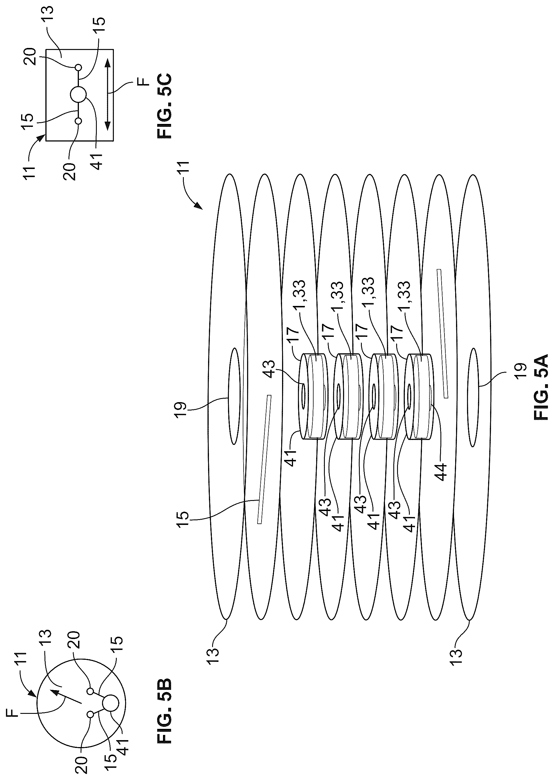 Patent US12551885 Figure 5 – Storage of corrosive materials on a fiber-based fluidic device and related methods thereof