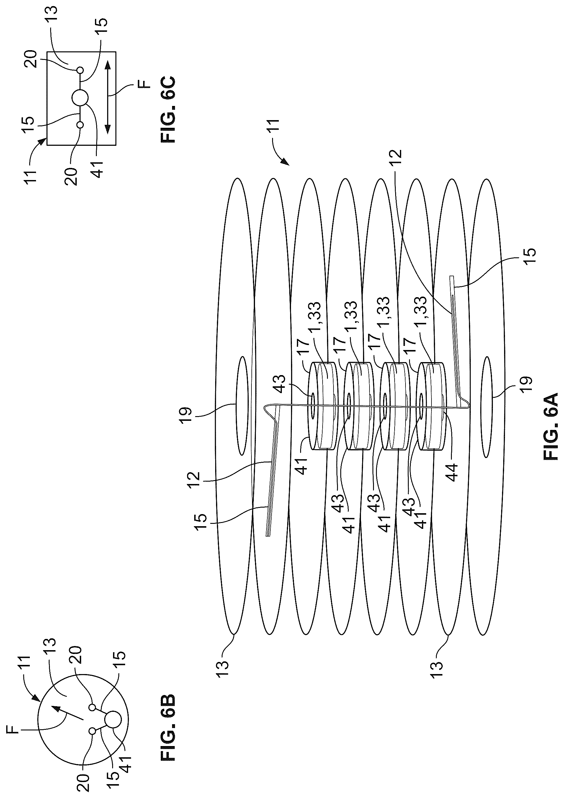 Patent US12551885 Figure 6 – Storage of corrosive materials on a fiber-based fluidic device and related methods thereof