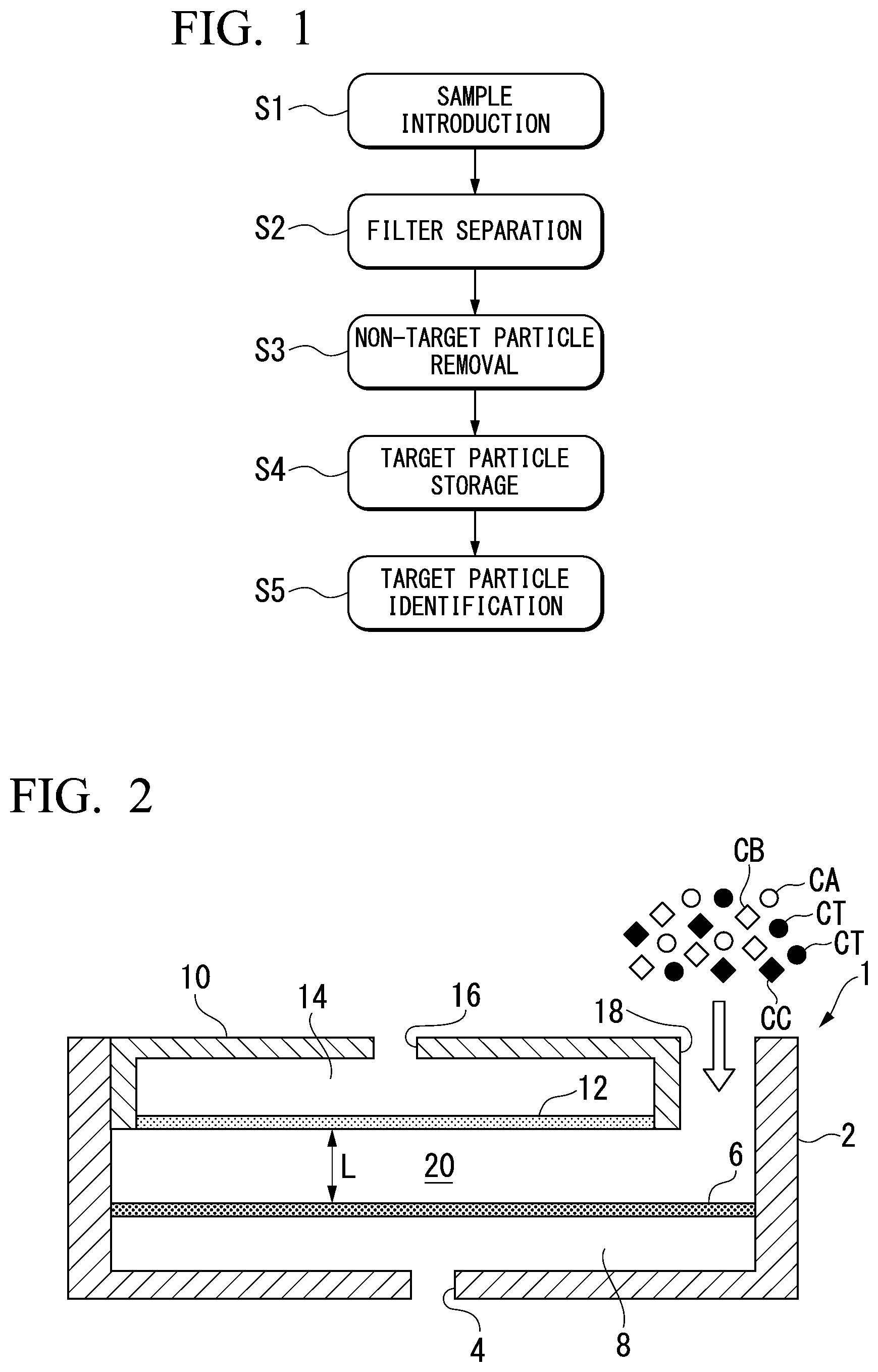 Patent US12551886 — Target particle separation method and system — Figure 1