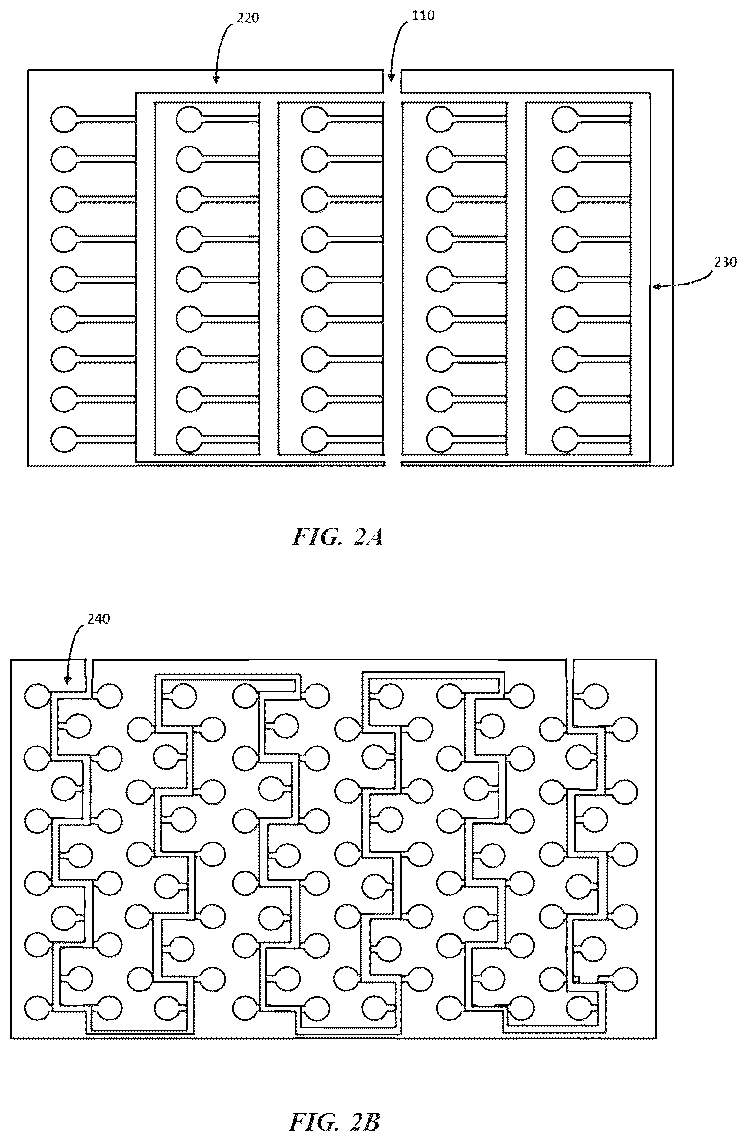 Patent US12551890 Figure 2 – Microfluidic siphoning array for nucleic acid quantification