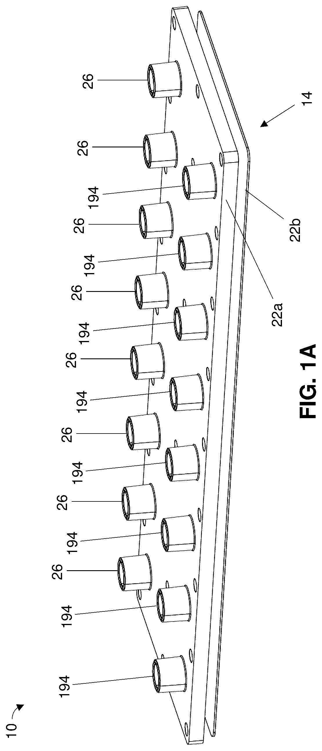 Patent US12551894 Figure 1 – Microfluidic chips including a gutter to facilitate loading thereof and related methods