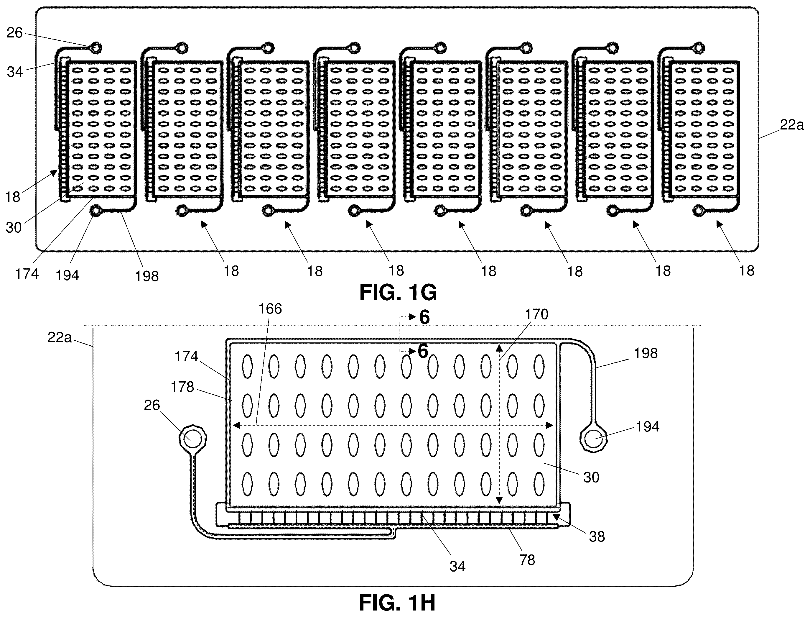 Patent US12551894 Figure 3 – Microfluidic chips including a gutter to facilitate loading thereof and related methods