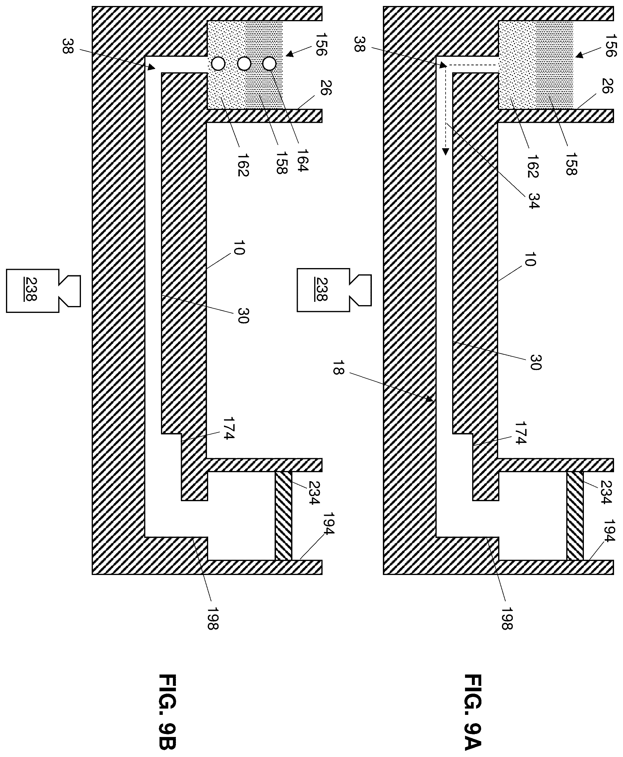 Patent US12551894 Figure 12 – Microfluidic chips including a gutter to facilitate loading thereof and related methods