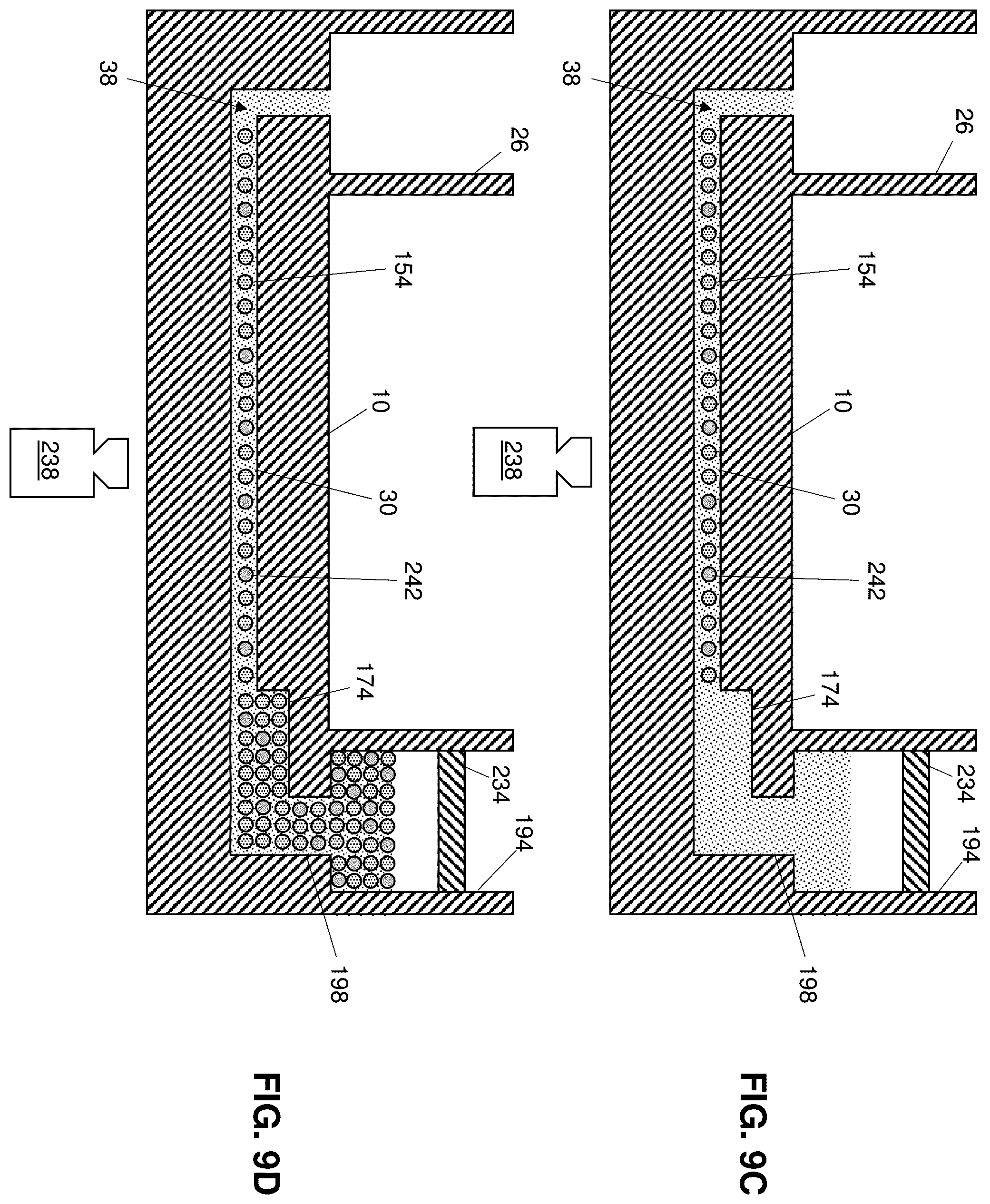 Patent US12551894 Figure 13 – Microfluidic chips including a gutter to facilitate loading thereof and related methods