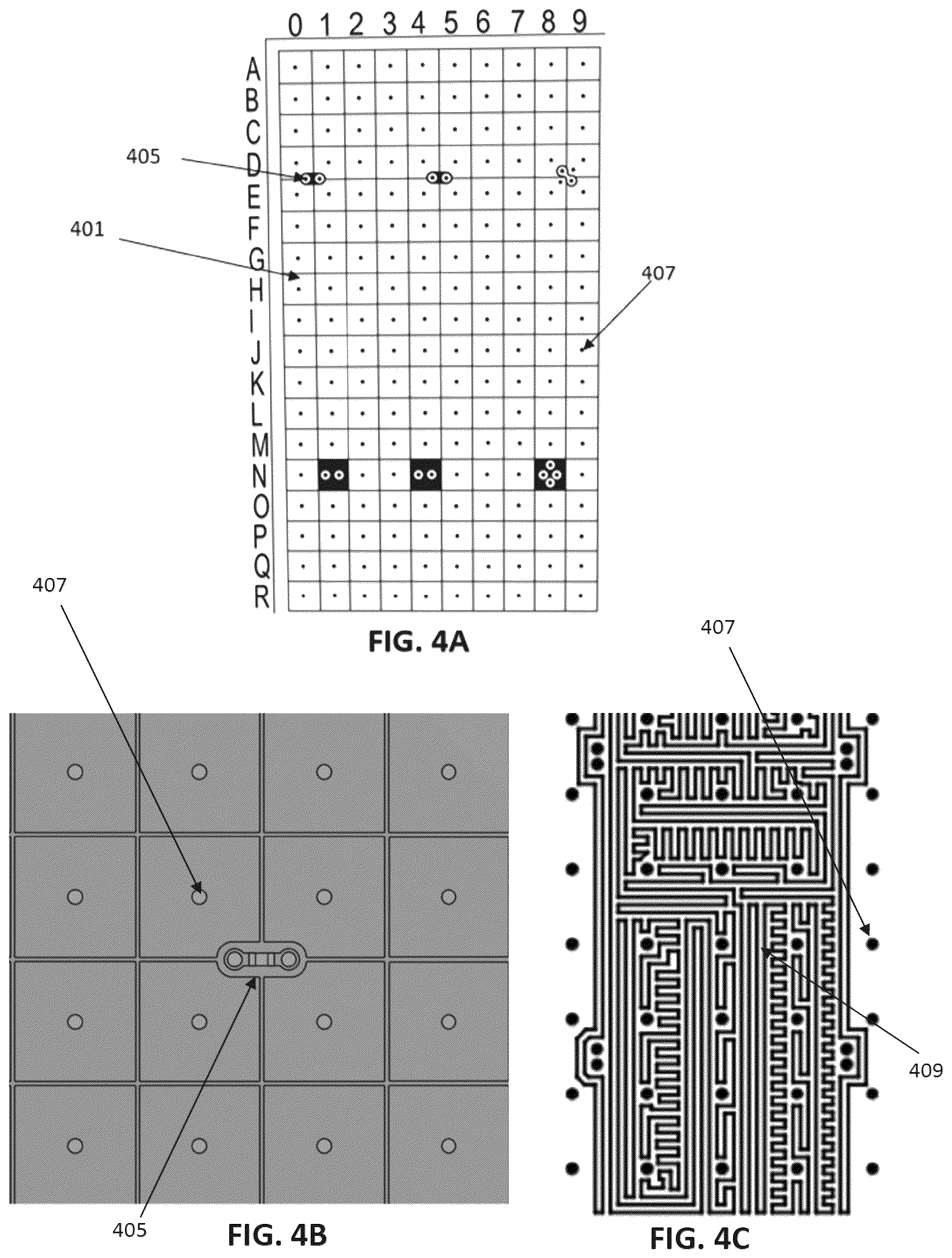 Patent US12551895 Figure 4 – Multi-cartridge digital microfluidics apparatuses and methods of use
