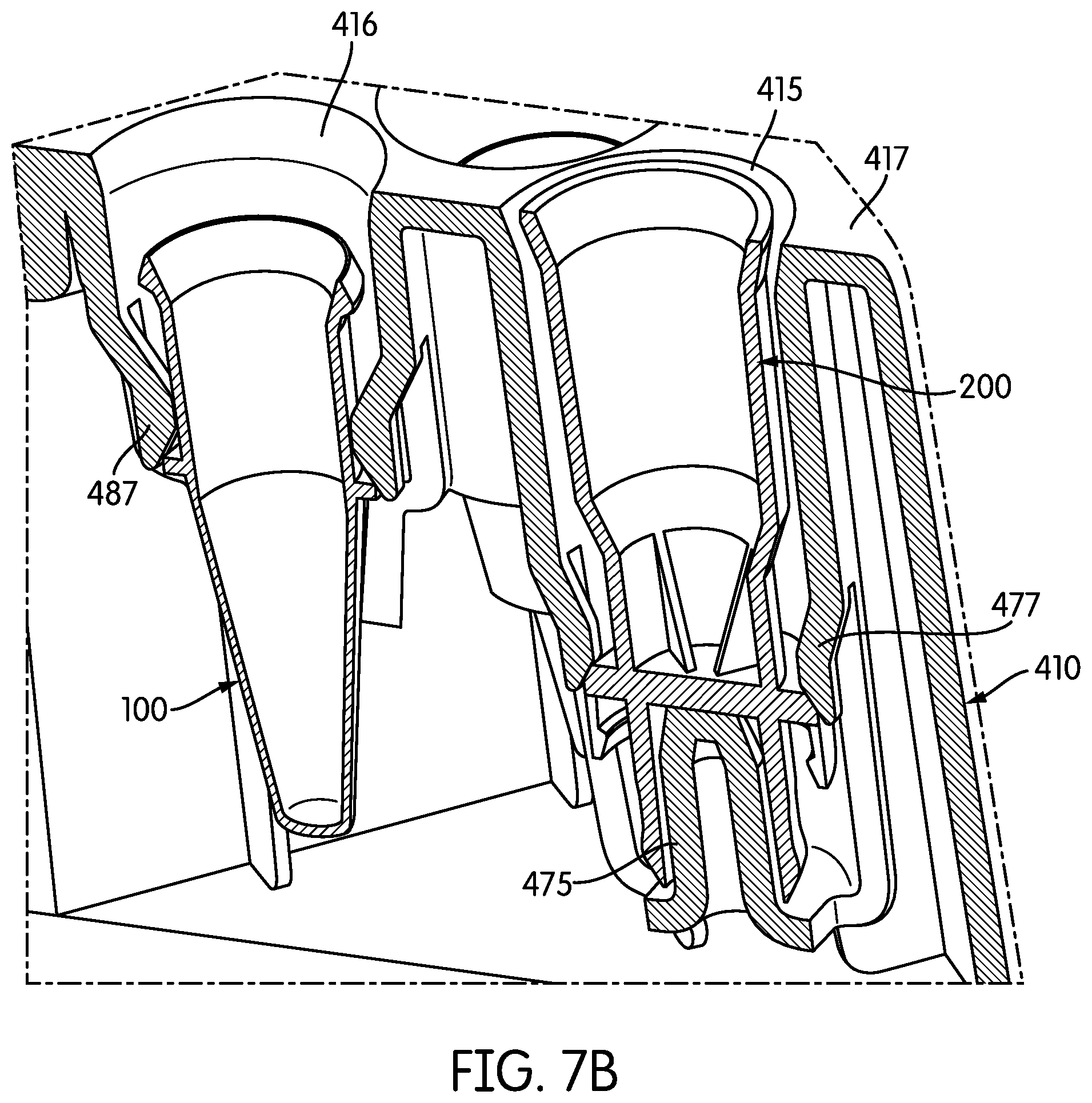 Patent US12551896 Figure 19 – Cap having a ribbed inner surface