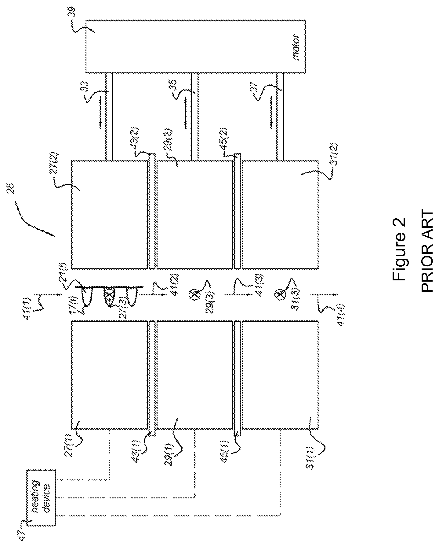 Patent US12551897 Figure 2 – Variable temperature reactor, heater, and control circuit for the same