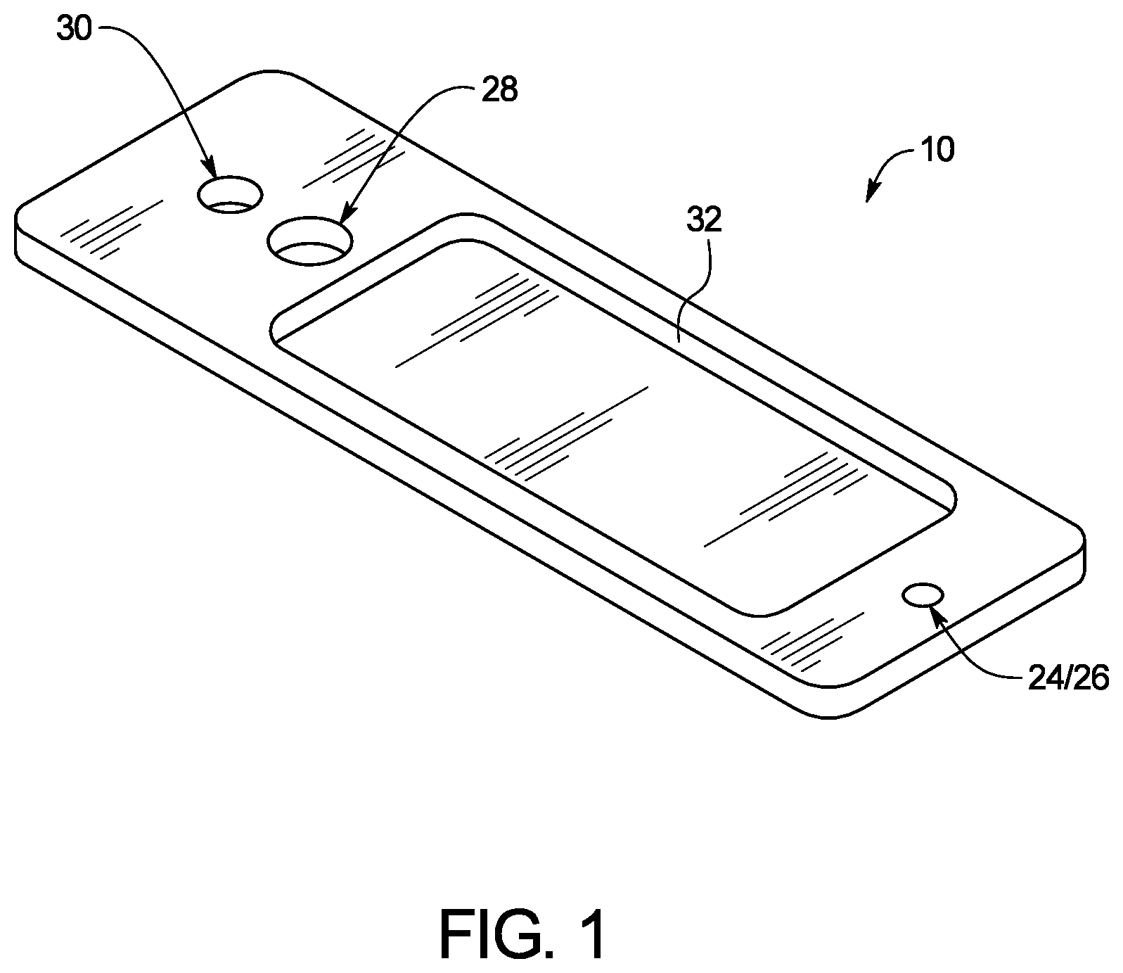 Patent US12551898 Figure 1 – Test card for assay and method of manufacturing same