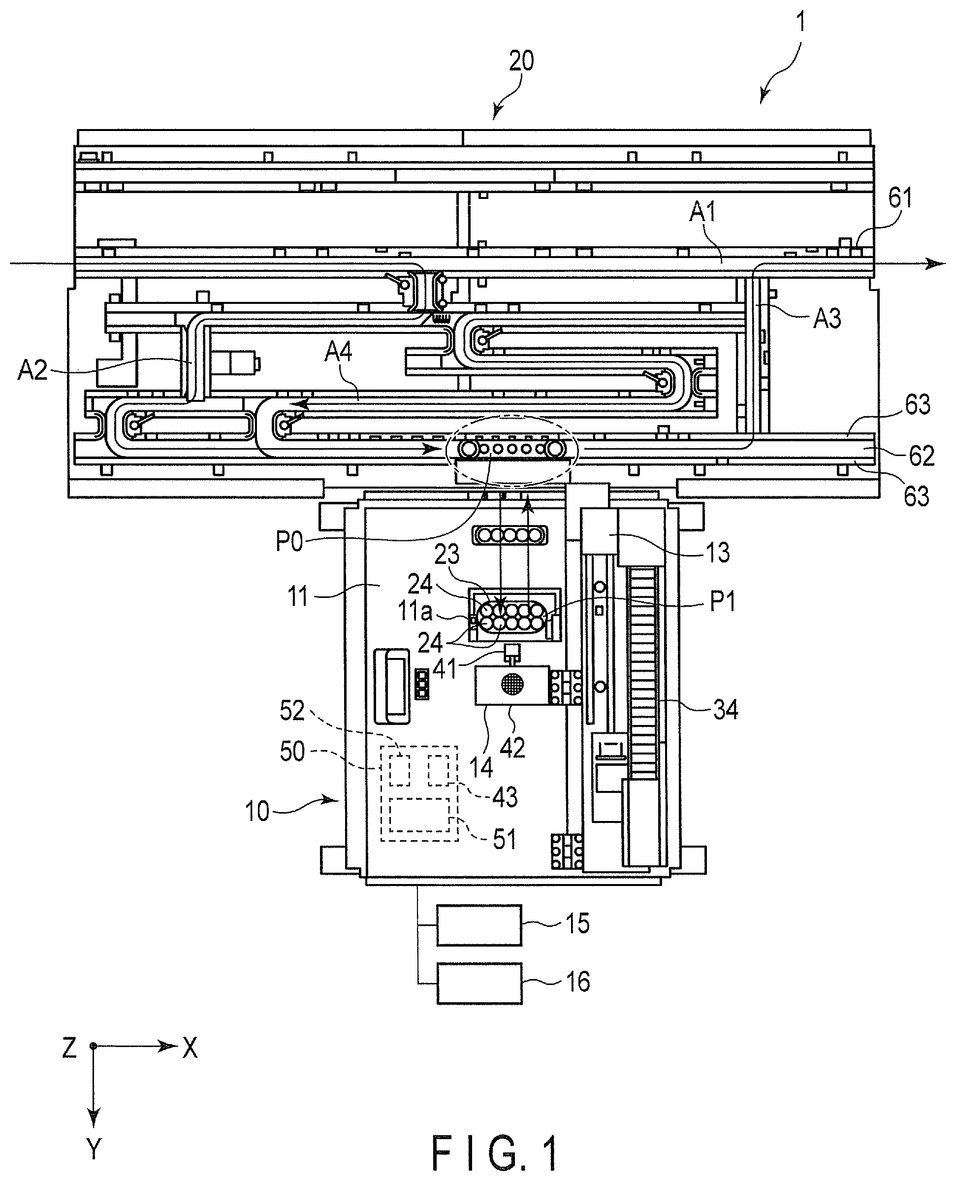 Patent US12551904 — Centrifugal separation apparatus and centrifugal separation method — Figure 1