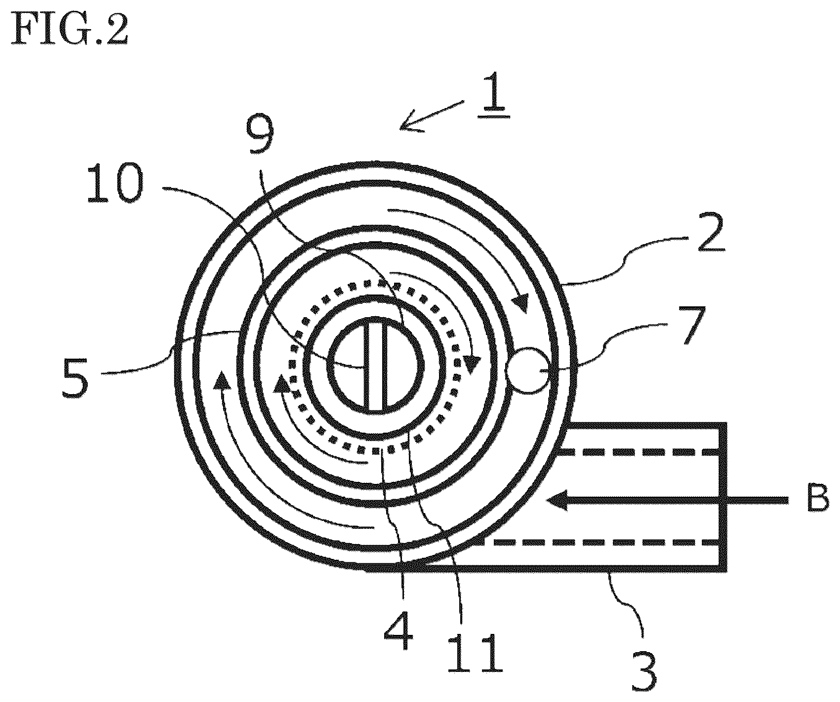 Patent US12551905 Figure 2 – Foreign matter removal device