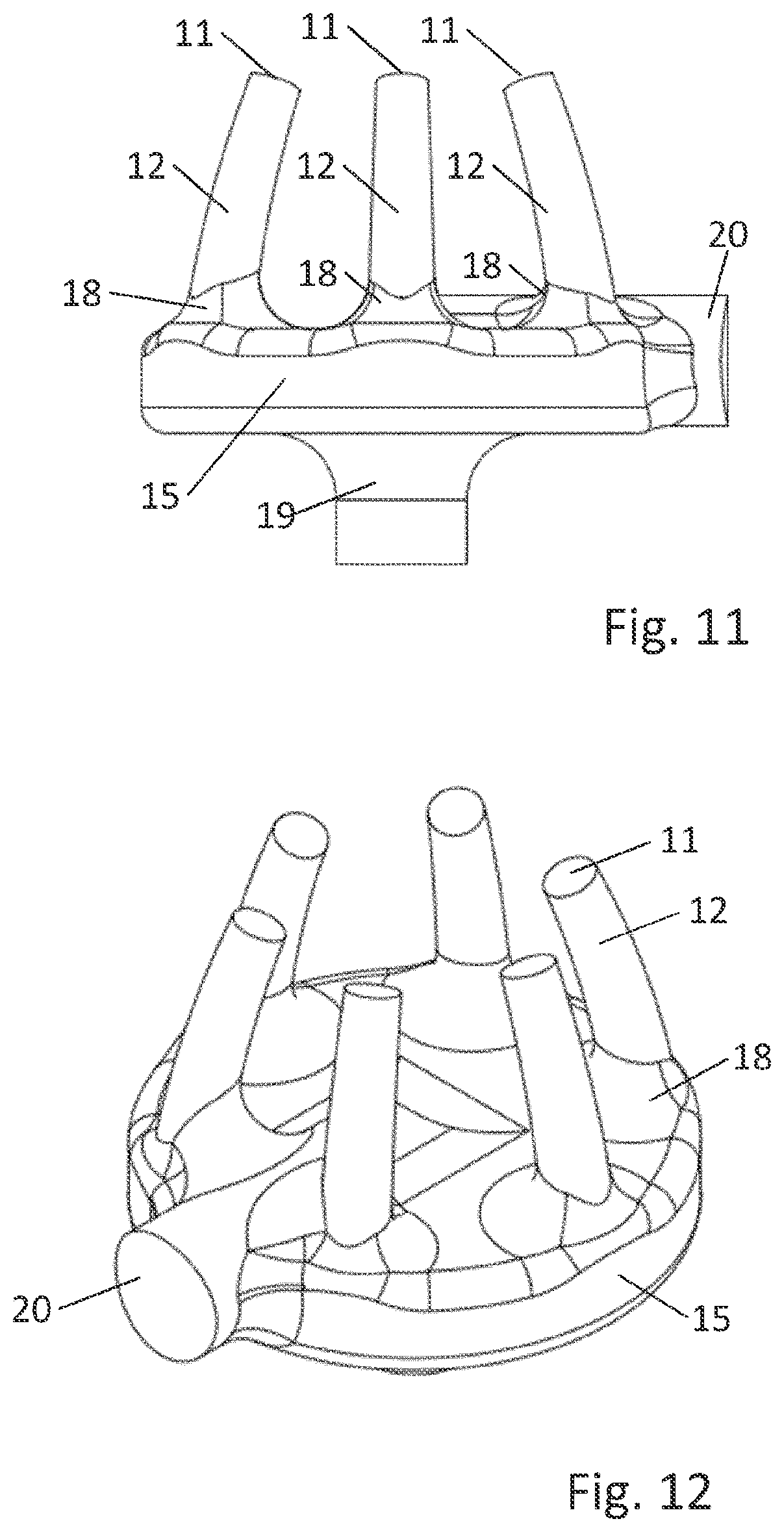 Patent US12551906 Figure 8 – Device for applying an application agent and comprising a cleaning arrangement for dispensing a cleaning fluid