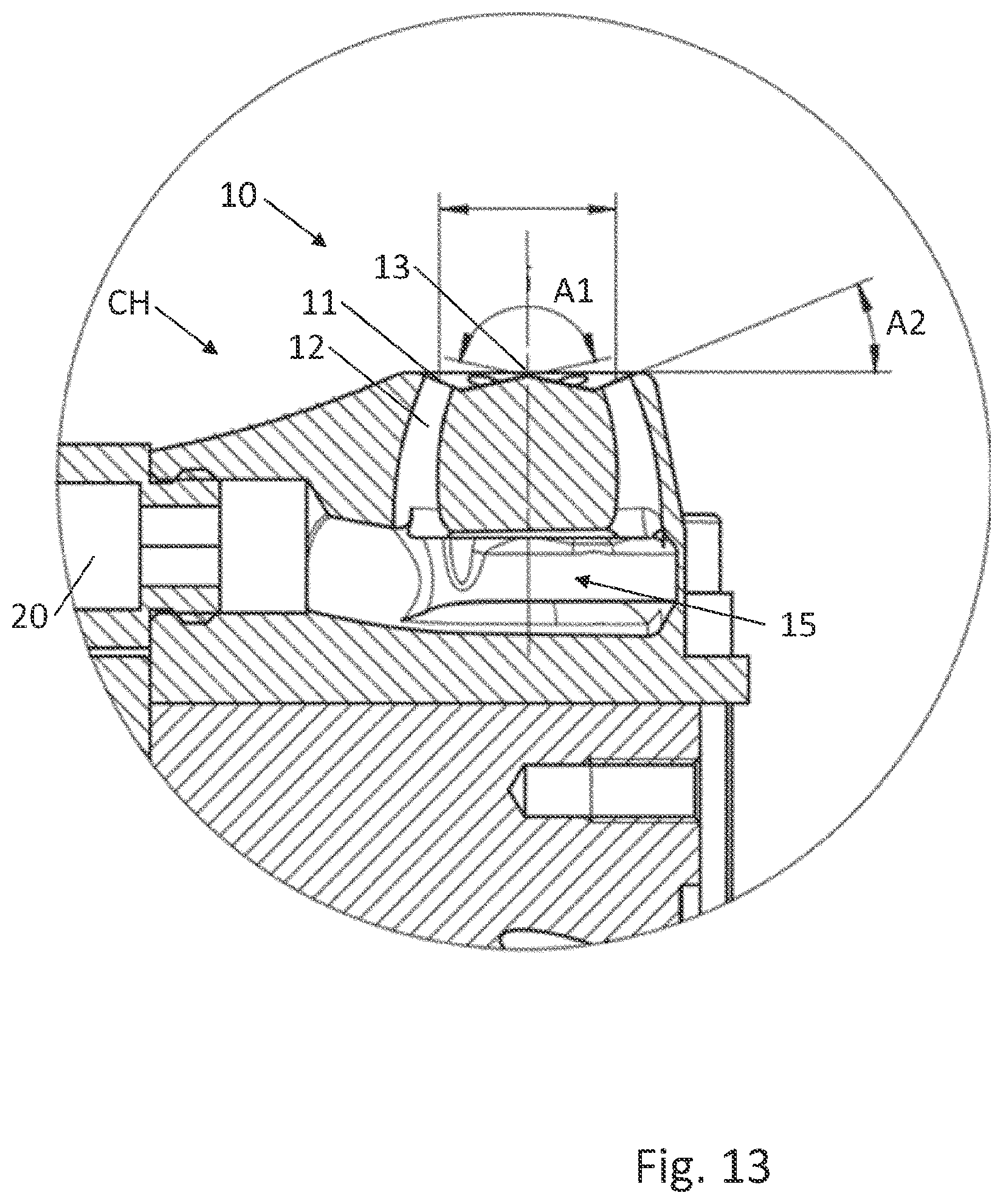 Patent US12551906 Figure 9 – Device for applying an application agent and comprising a cleaning arrangement for dispensing a cleaning fluid
