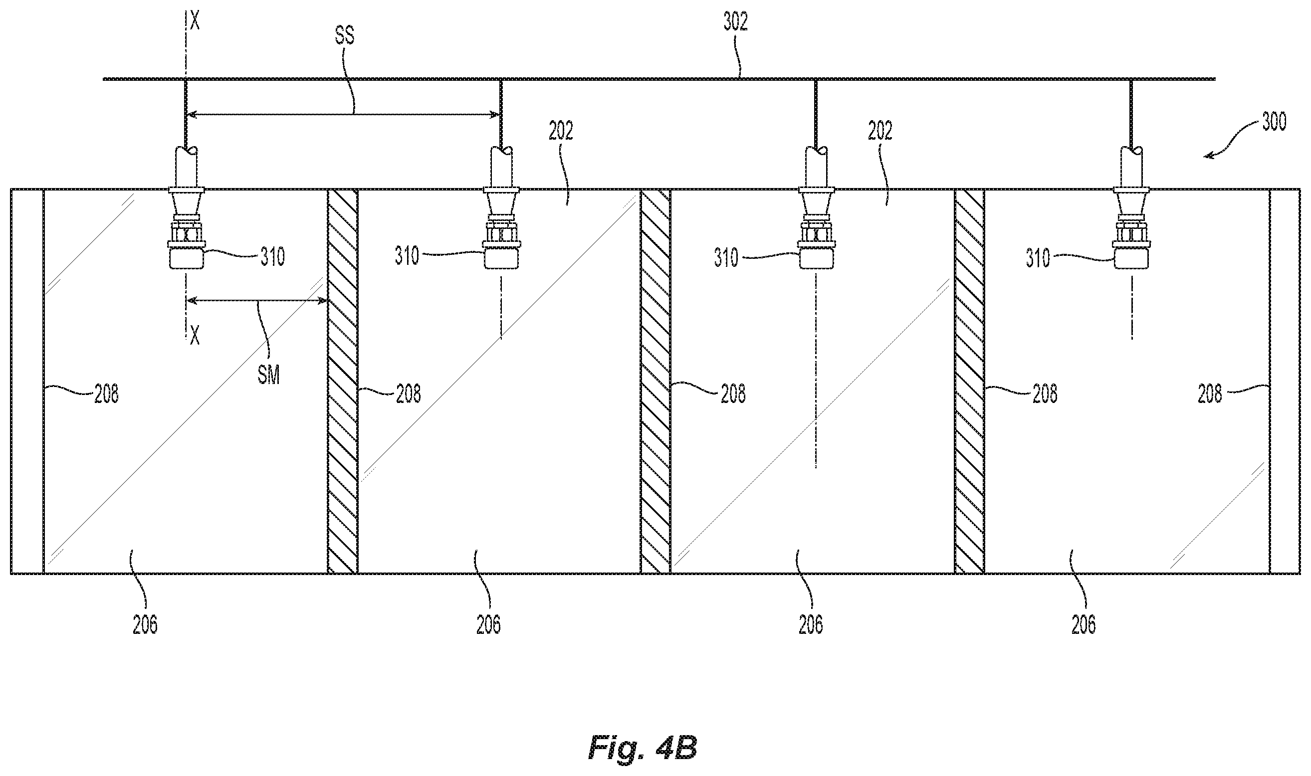 Patent US12551907 Figure 7 – Pendent vertical sidewall window sprinklers, systems and methods of fire protection