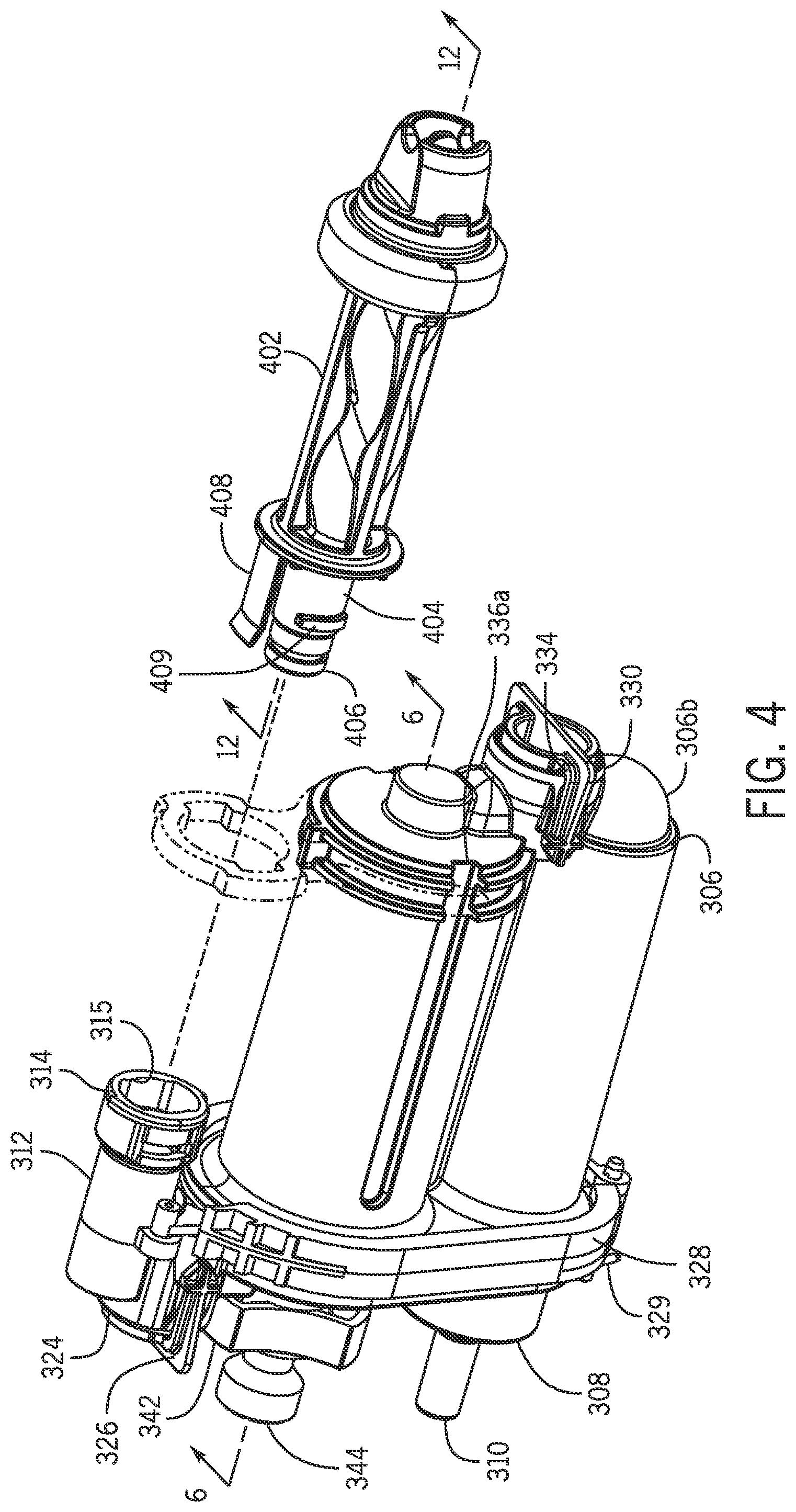 Patent US12551910 Figure 4 – Foam generating device