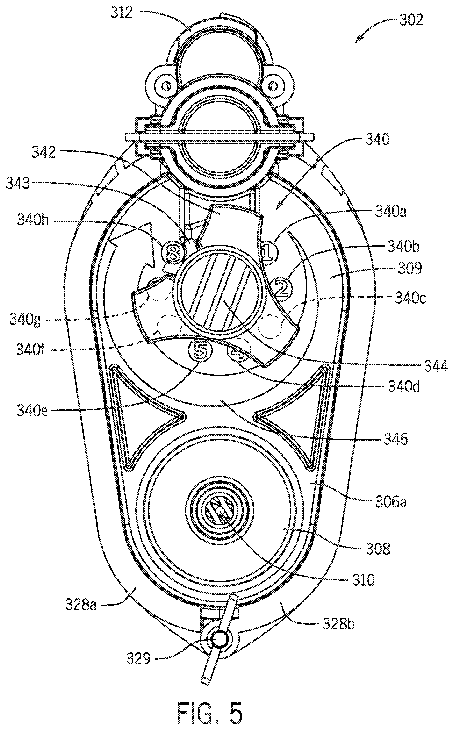 Patent US12551910 Figure 5 – Foam generating device