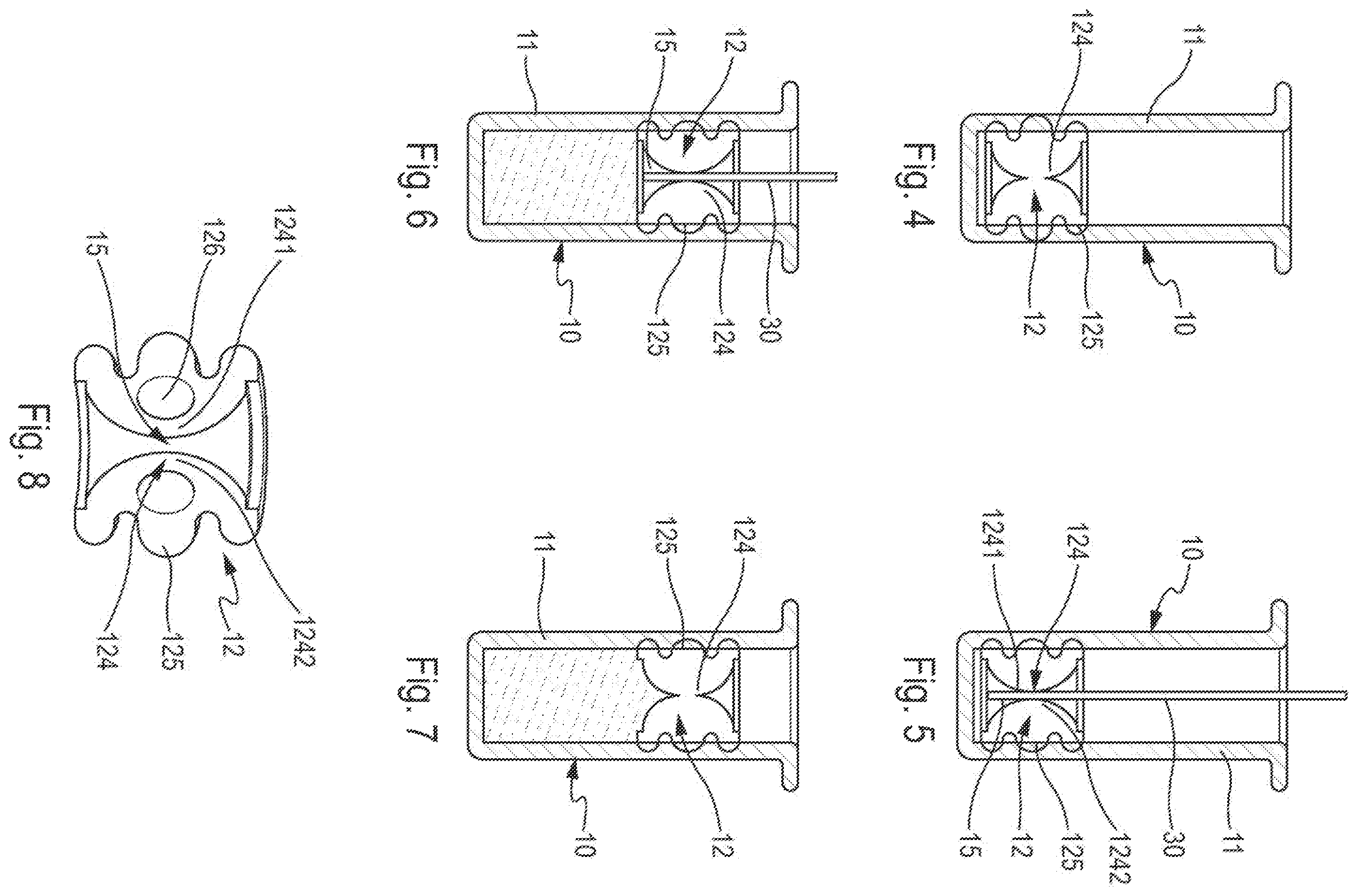 Patent US12551911 Figure 2 – Device for dispensing a fluid product, and method for filling same