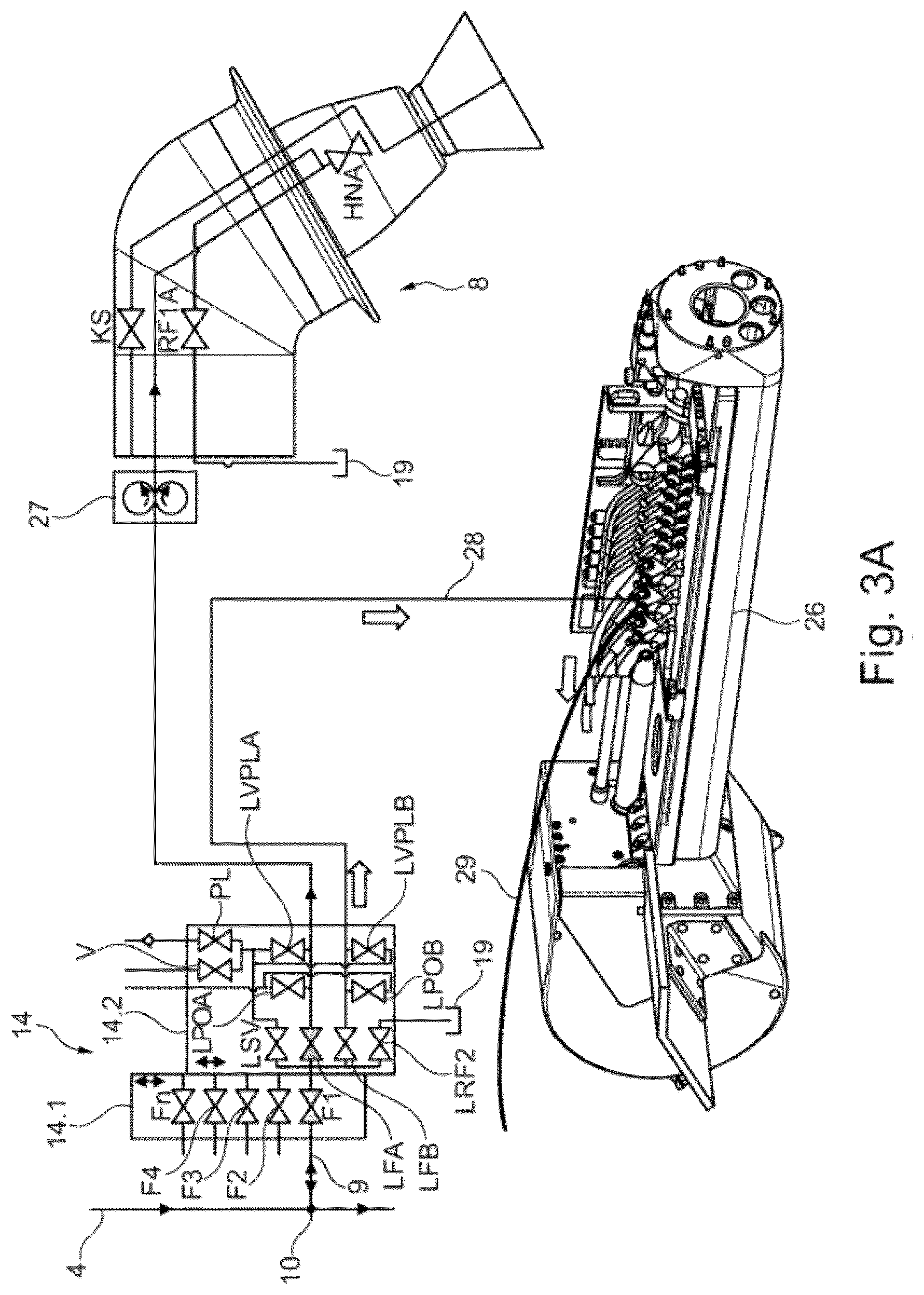 Patent US12551915 Figure 3 – Paint-supply system for a coating installation, and associated operating method