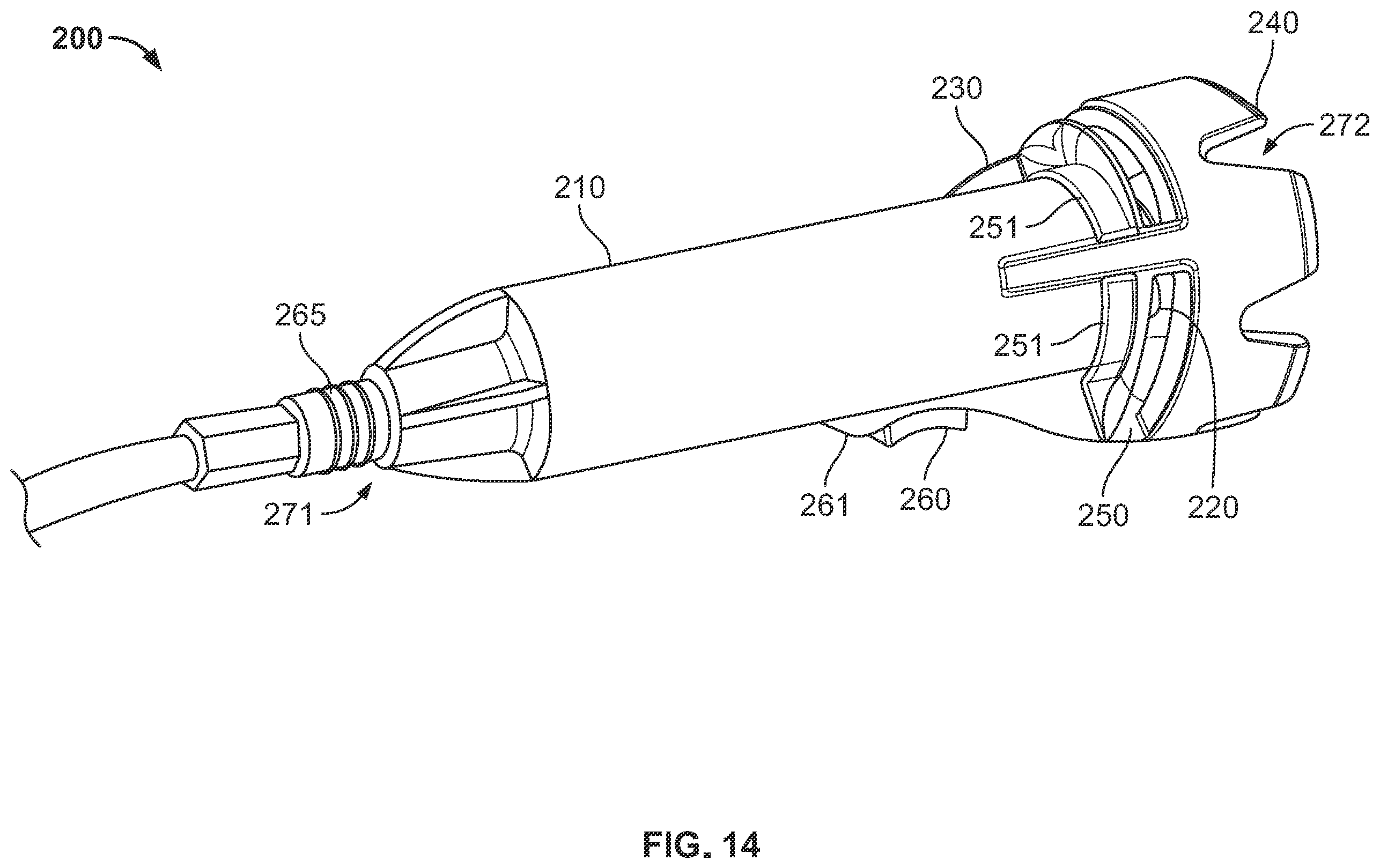 Patent US12551916 Figure 14 – Cleaning receptacle for cryogenic fluid fueling nozzle