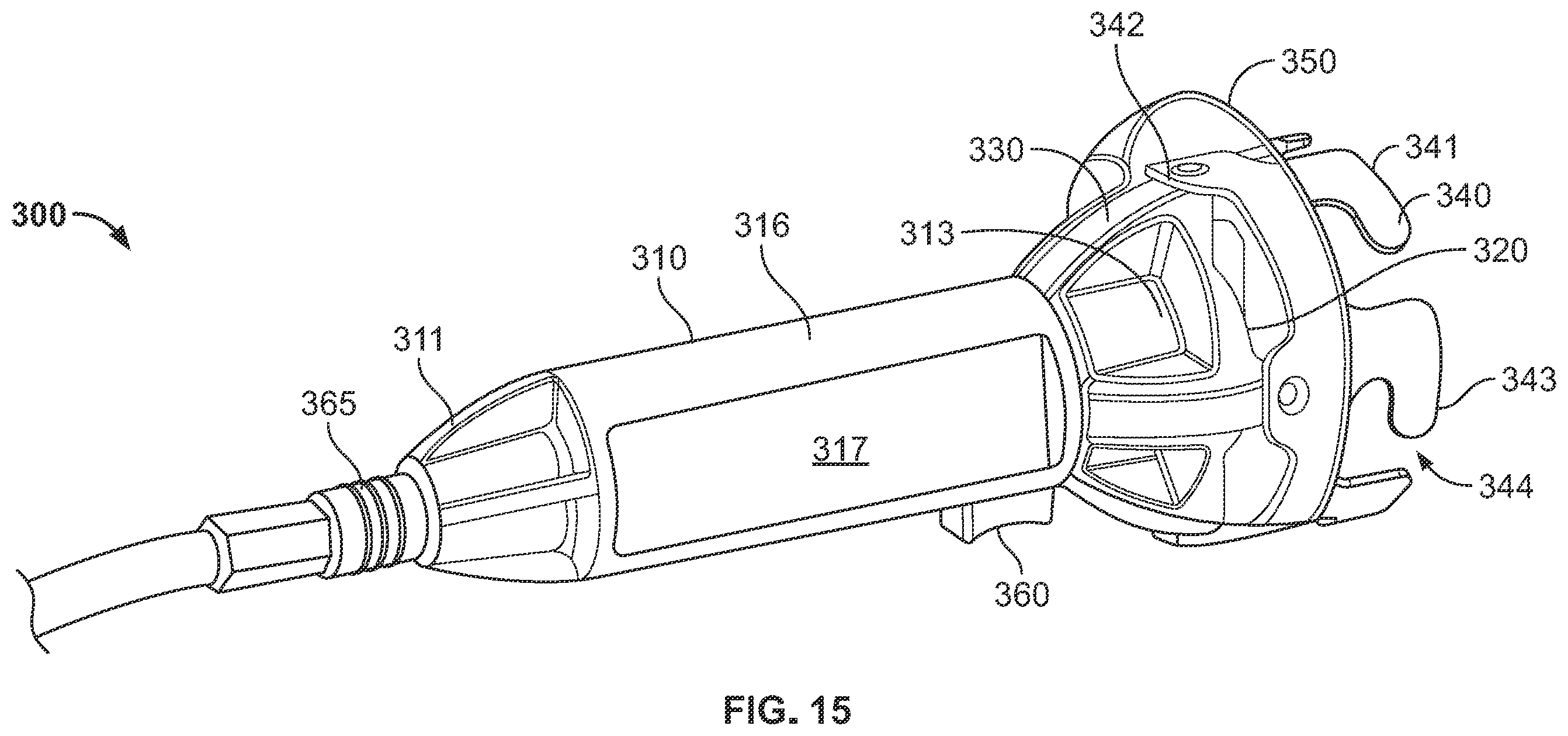 Patent US12551916 Figure 15 – Cleaning receptacle for cryogenic fluid fueling nozzle