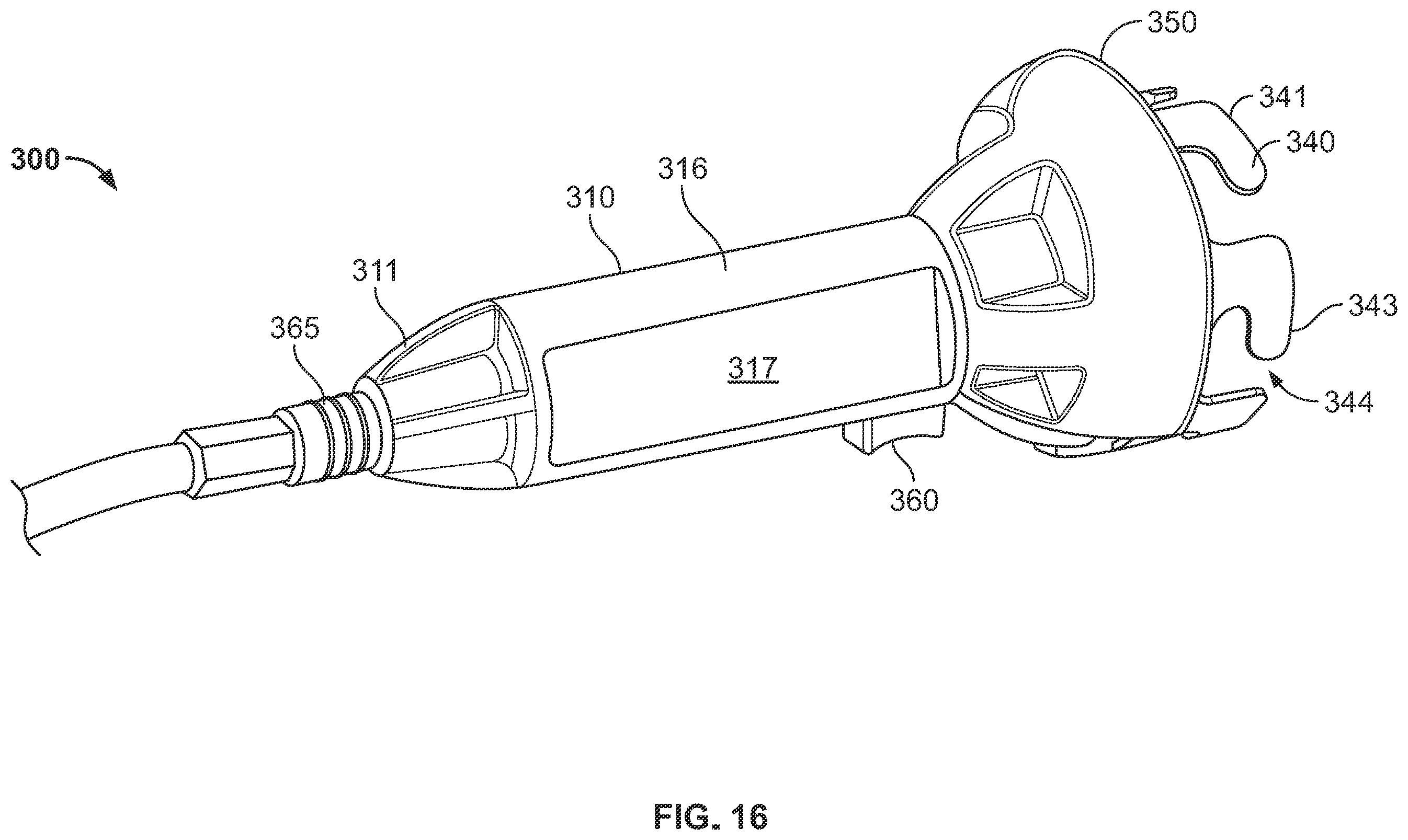 Patent US12551916 Figure 16 – Cleaning receptacle for cryogenic fluid fueling nozzle