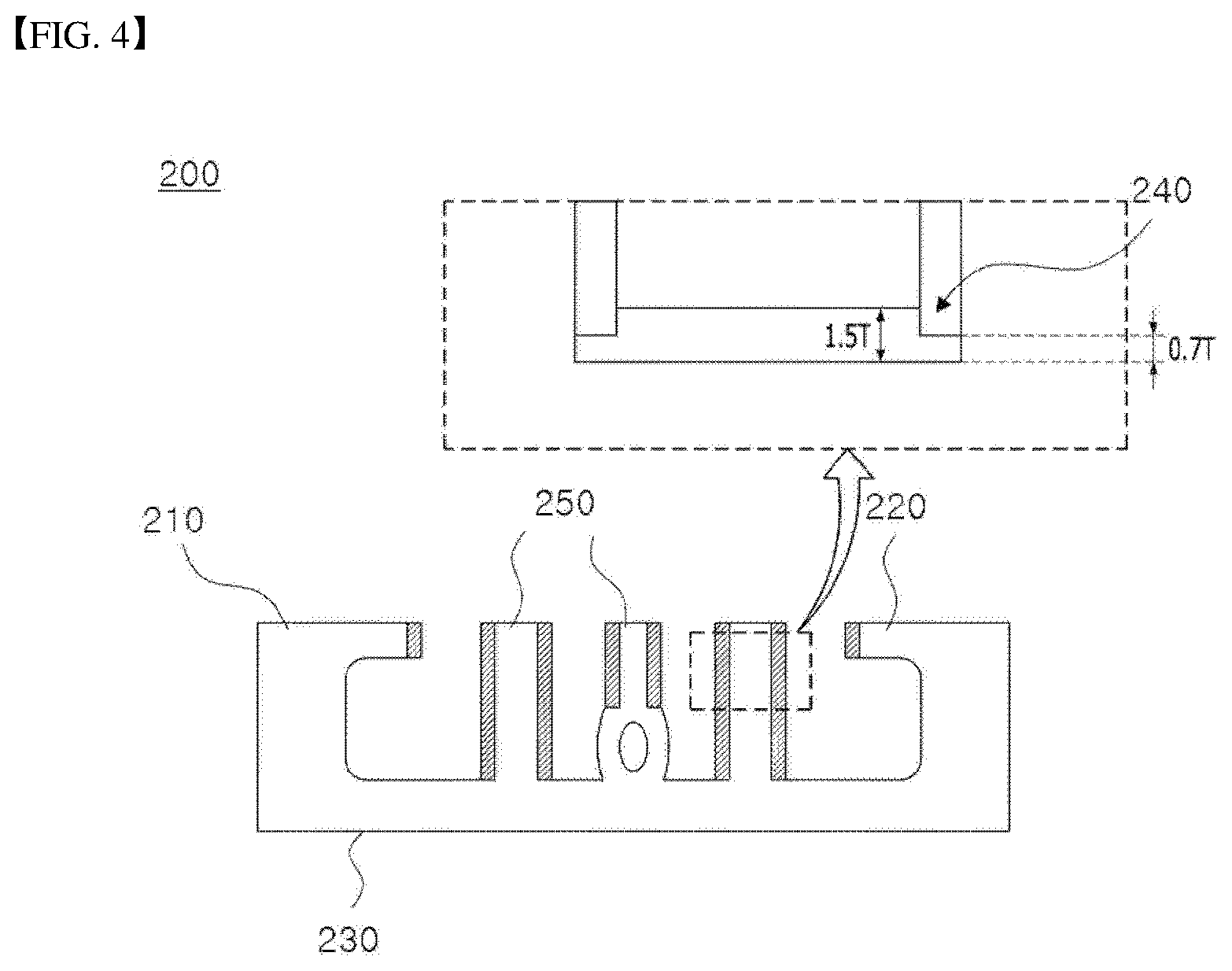 Patent US12551918 Figure 4 – Shim for die coater, die coater comprising same, and lithium secondary battery comprising cathode manufactured using same