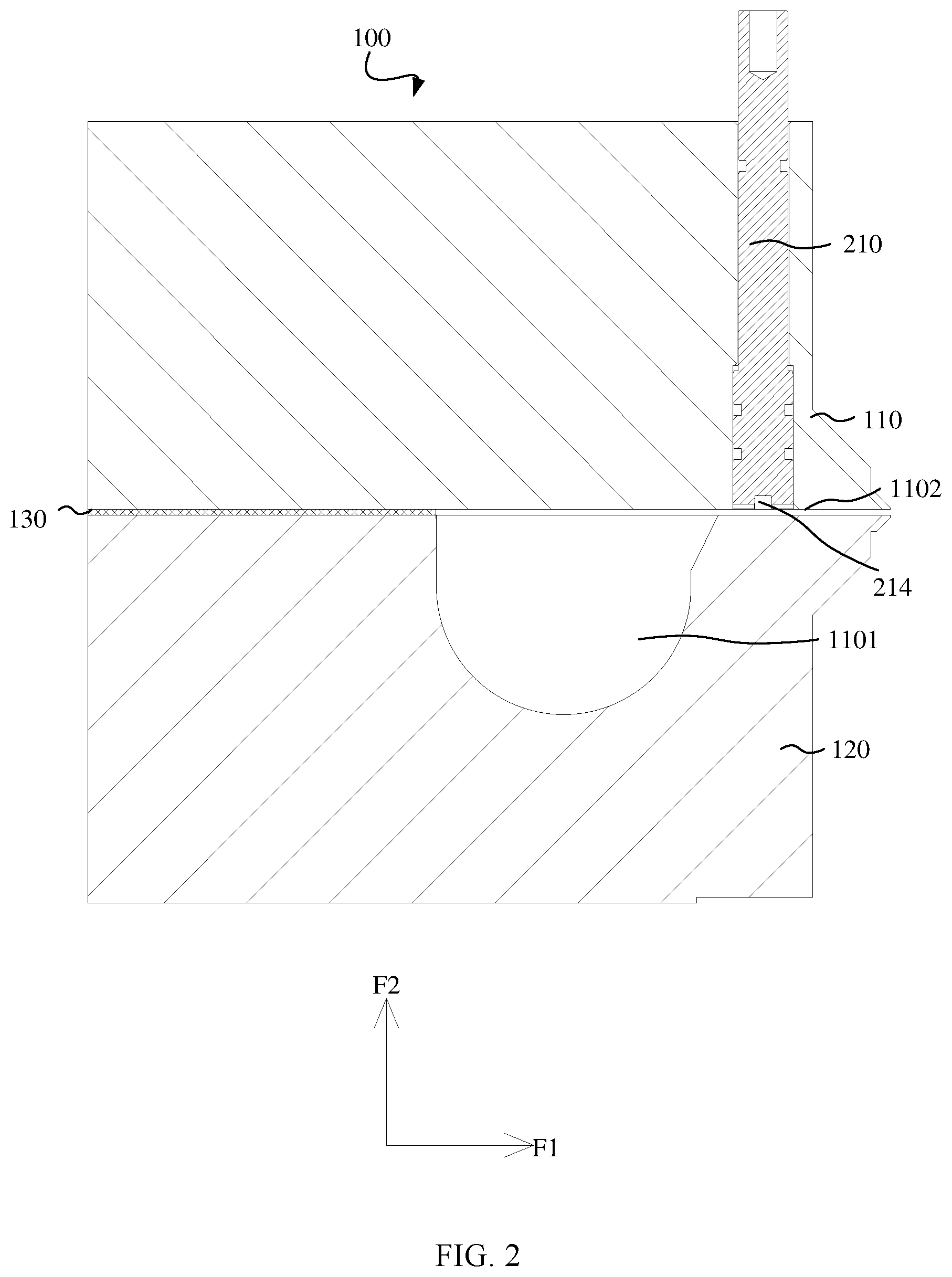 Patent US12551919 Figure 2 – Coating die, coating apparatus, and battery production apparatus