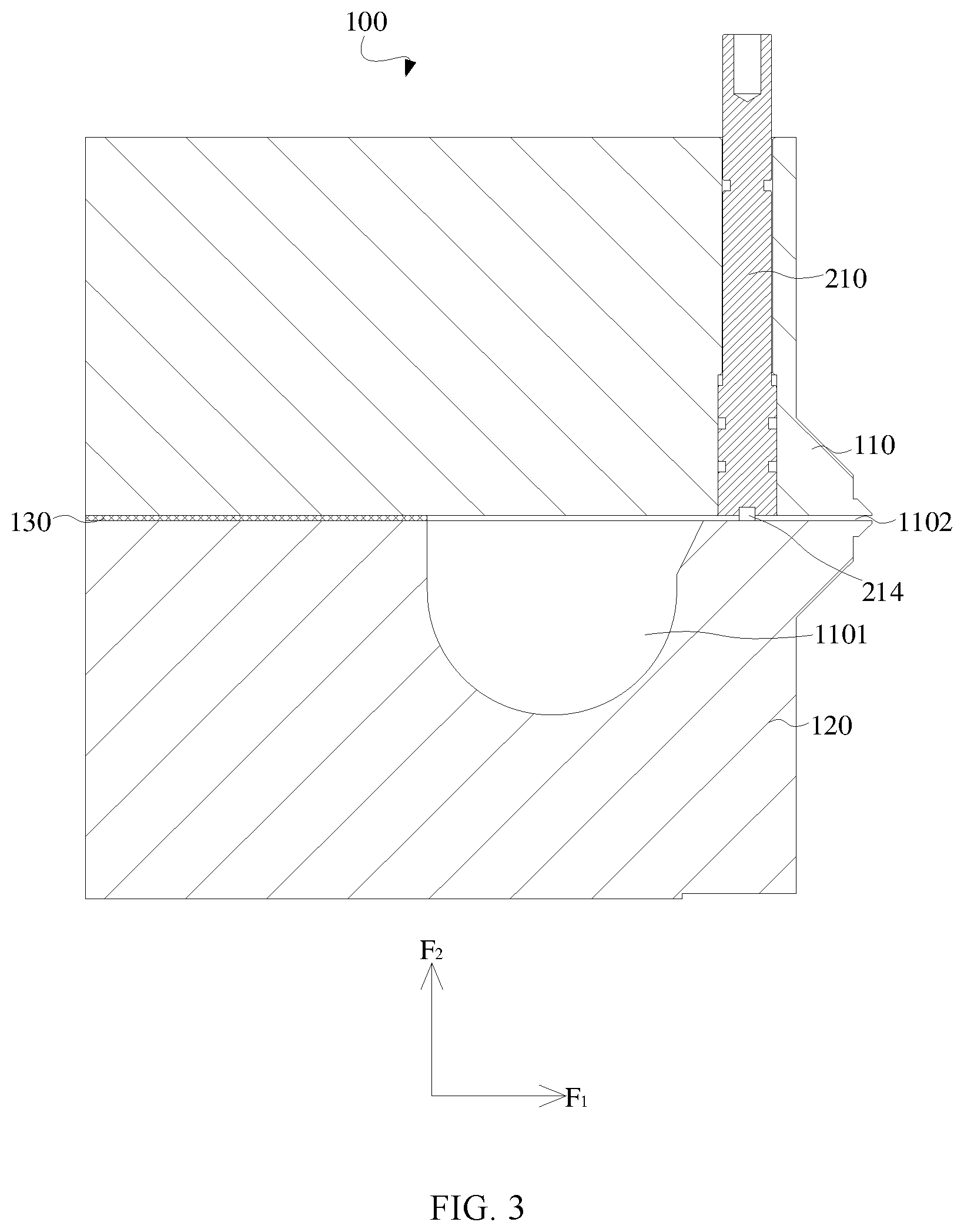 Patent US12551919 Figure 3 – Coating die, coating apparatus, and battery production apparatus