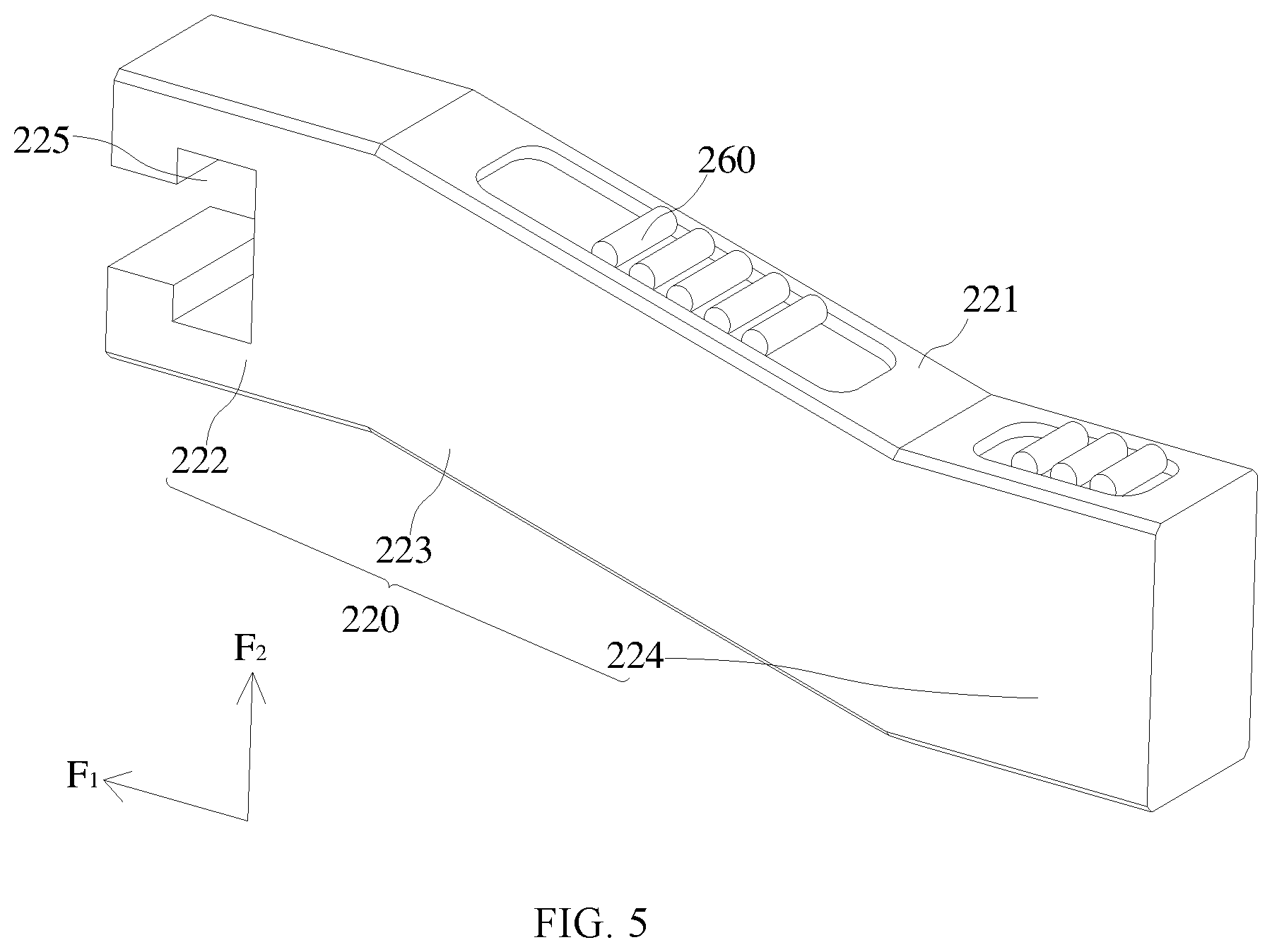 Patent US12551919 Figure 5 – Coating die, coating apparatus, and battery production apparatus