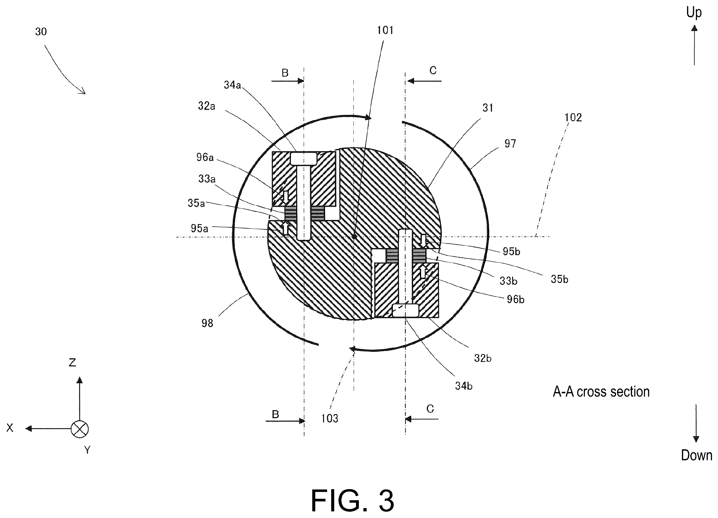 Patent US12551926 Figure 3 – Ultrasonic horn