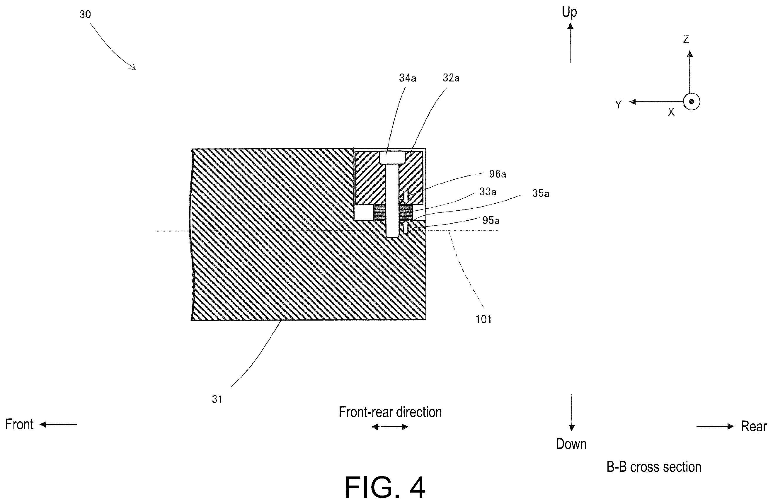 Patent US12551926 Figure 4 – Ultrasonic horn