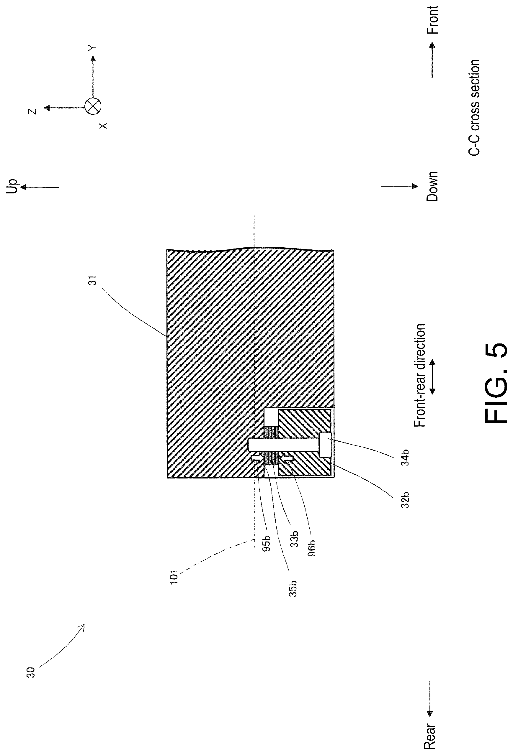 Patent US12551926 Figure 5 – Ultrasonic horn