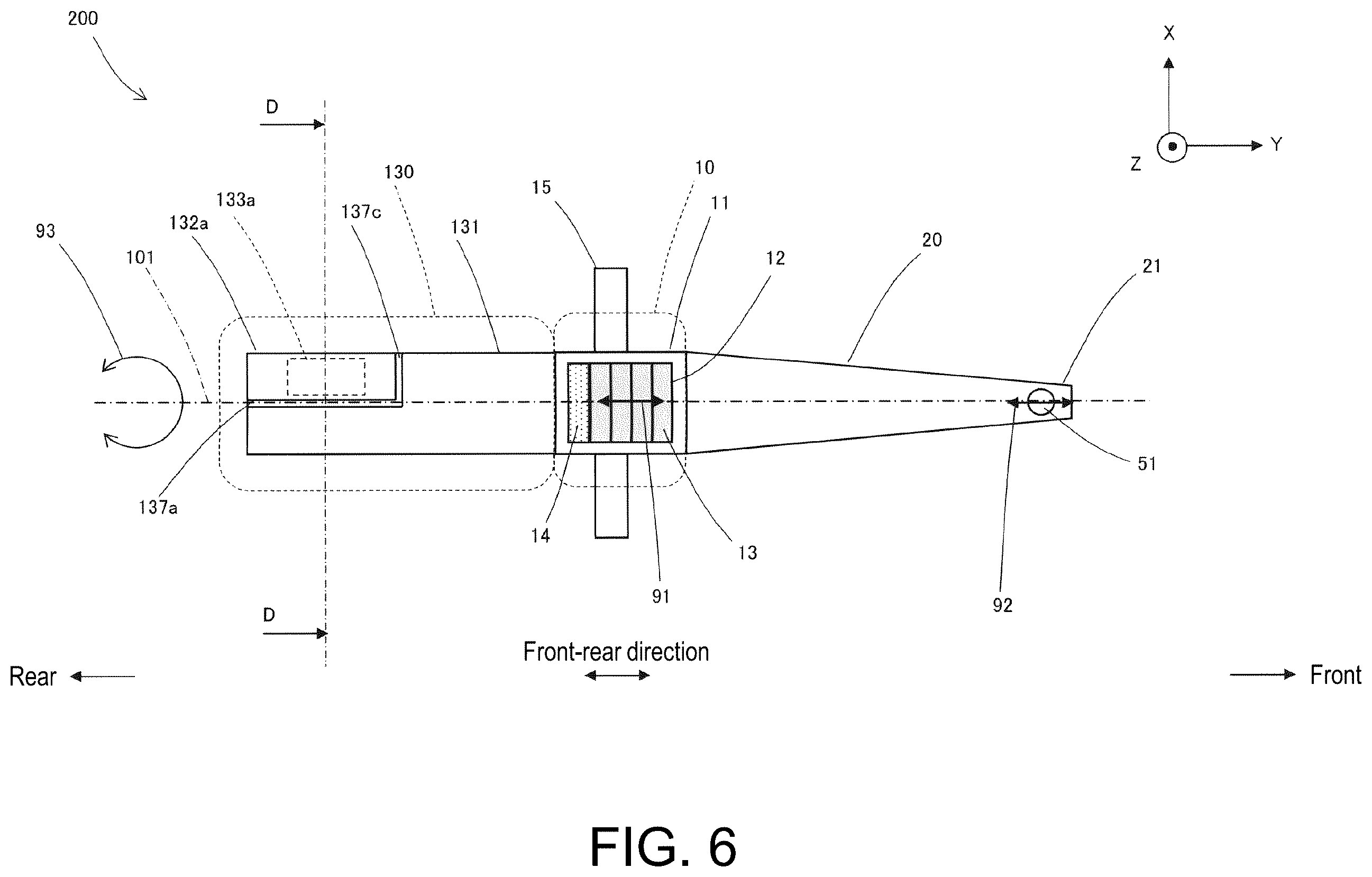 Patent US12551926 Figure 6 – Ultrasonic horn