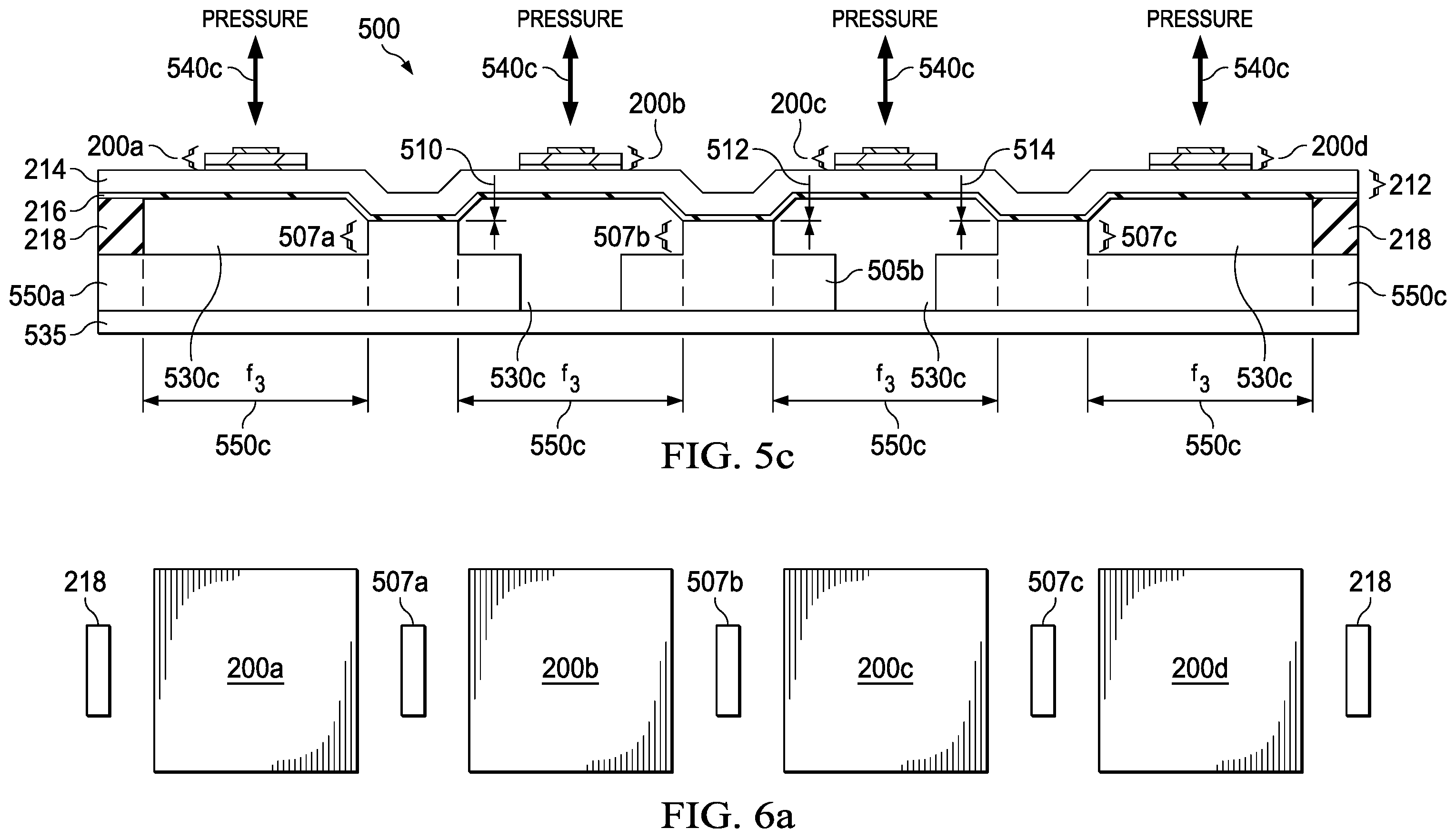 Patent US12551927 Figure 6 – Multi-frequency hybrid piezo actuation and capactive transducer