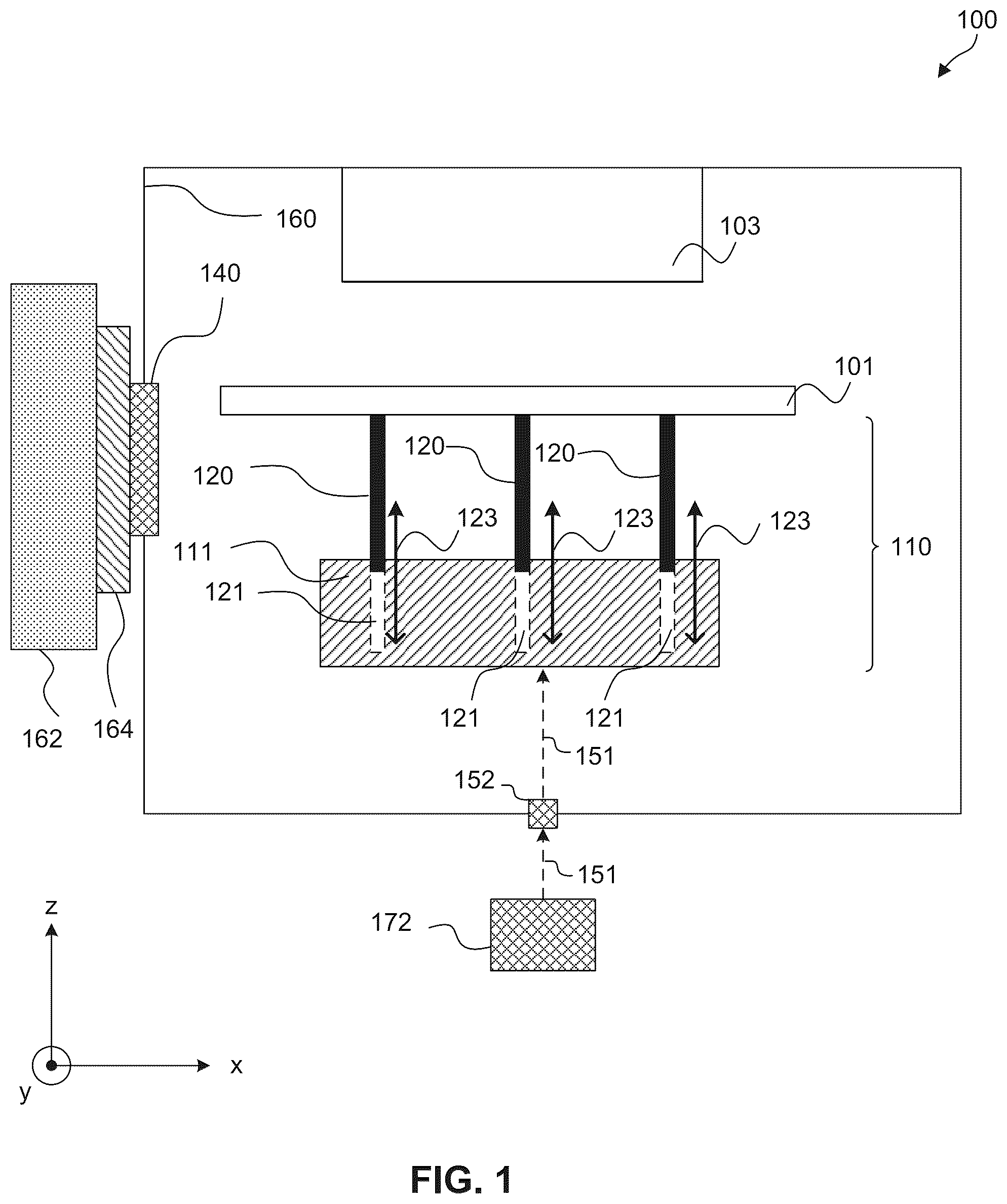 Patent US12551934 Figure 1 – Semiconductor cleaning apparatus and method