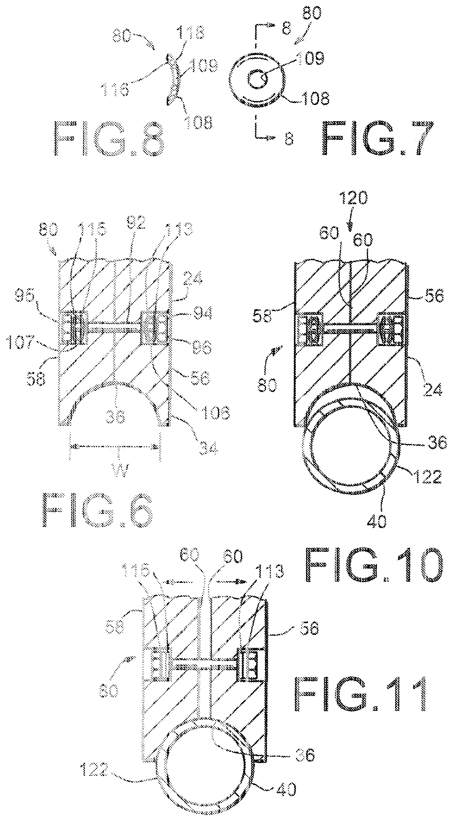 Patent US12551940 Figure 4 – Width-expandable shoe with spacing preset for conduit bending apparatus and an associated method