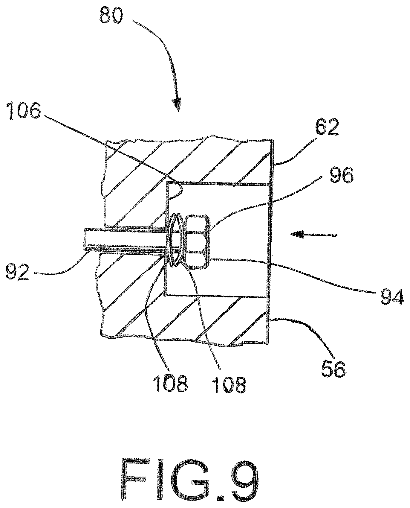 Patent US12551940 Figure 5 – Width-expandable shoe with spacing preset for conduit bending apparatus and an associated method