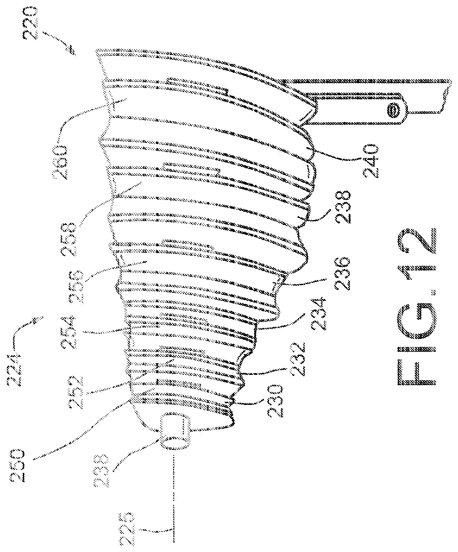 Patent US12551940 Figure 6 – Width-expandable shoe with spacing preset for conduit bending apparatus and an associated method