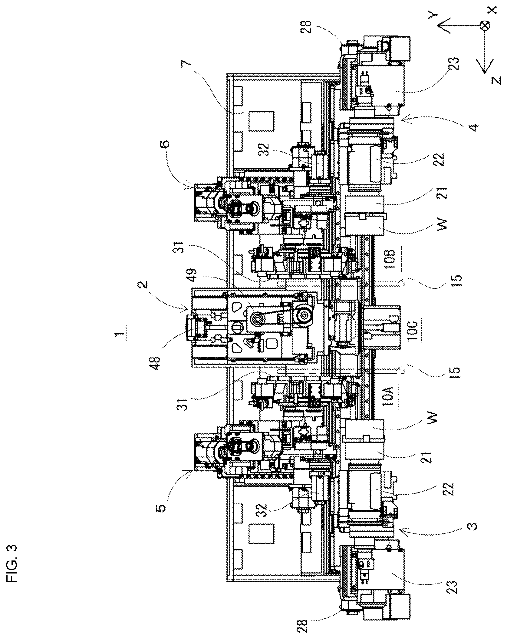 Patent US12551951 Figure 3 – Combined working machine