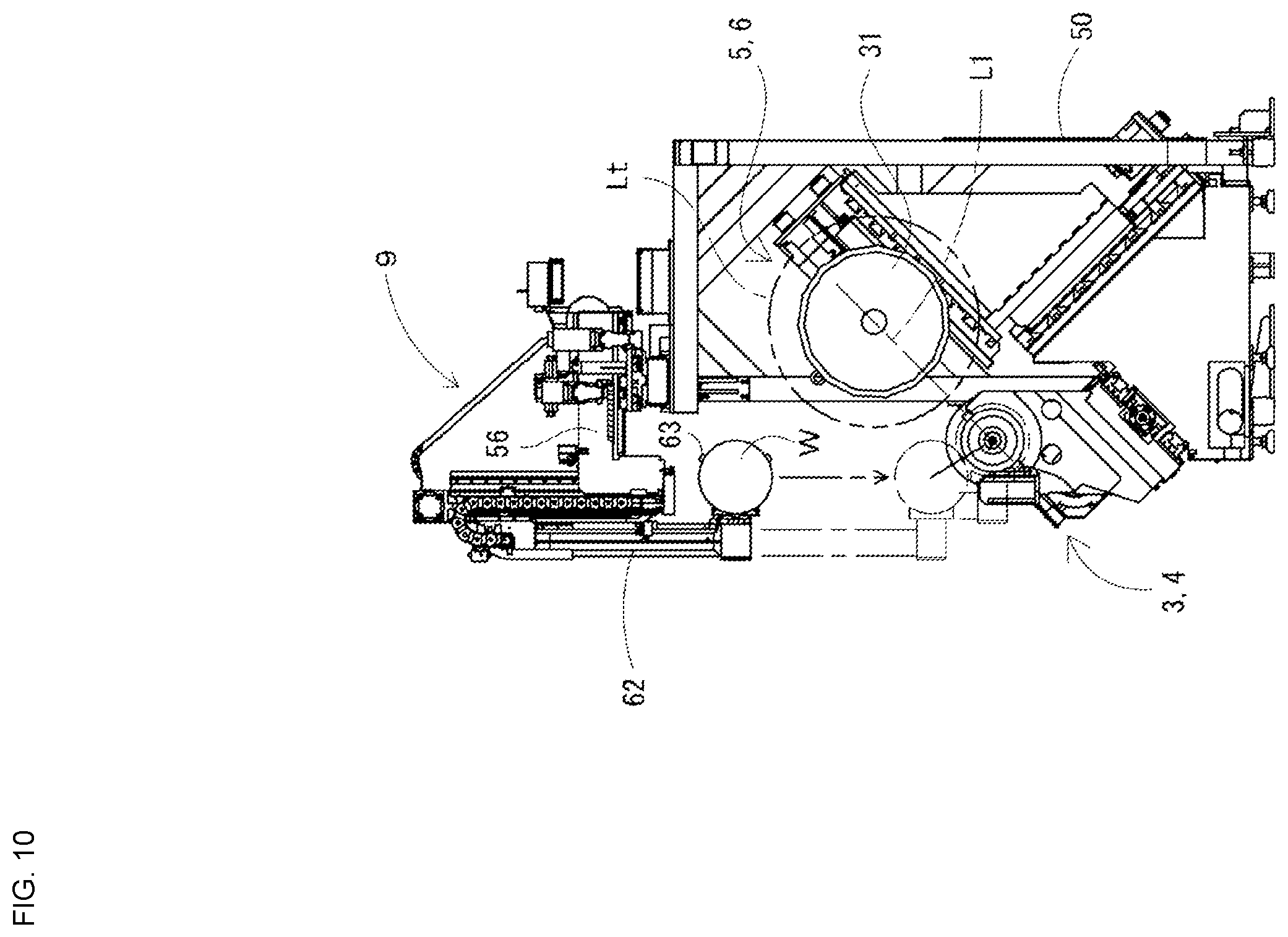 Patent US12551951 Figure 10 – Combined working machine