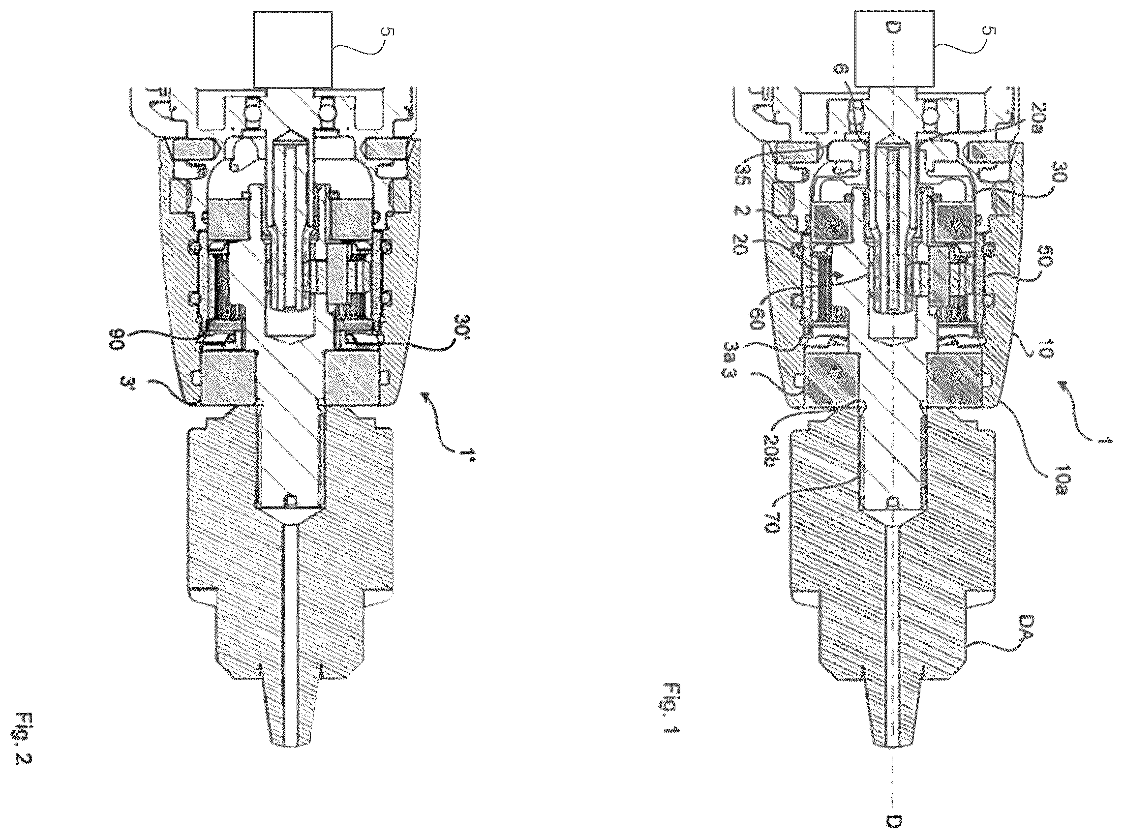 Patent US12551952 Figure 1 – Power drill and force transducer for such a drill